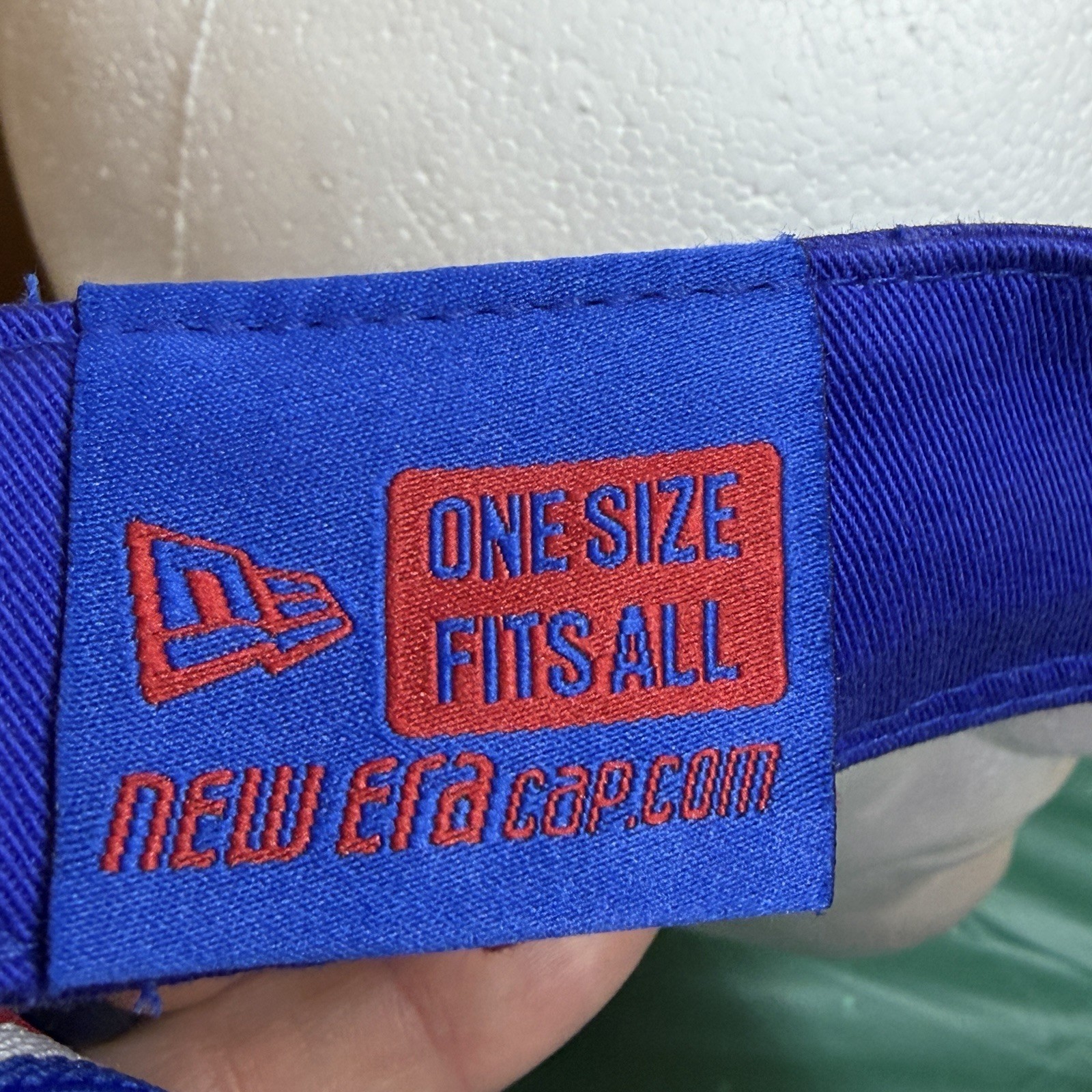 New Era MLB Philadelphia Phillies Baseball Golf Visor Unisex Adult Blue Elastic