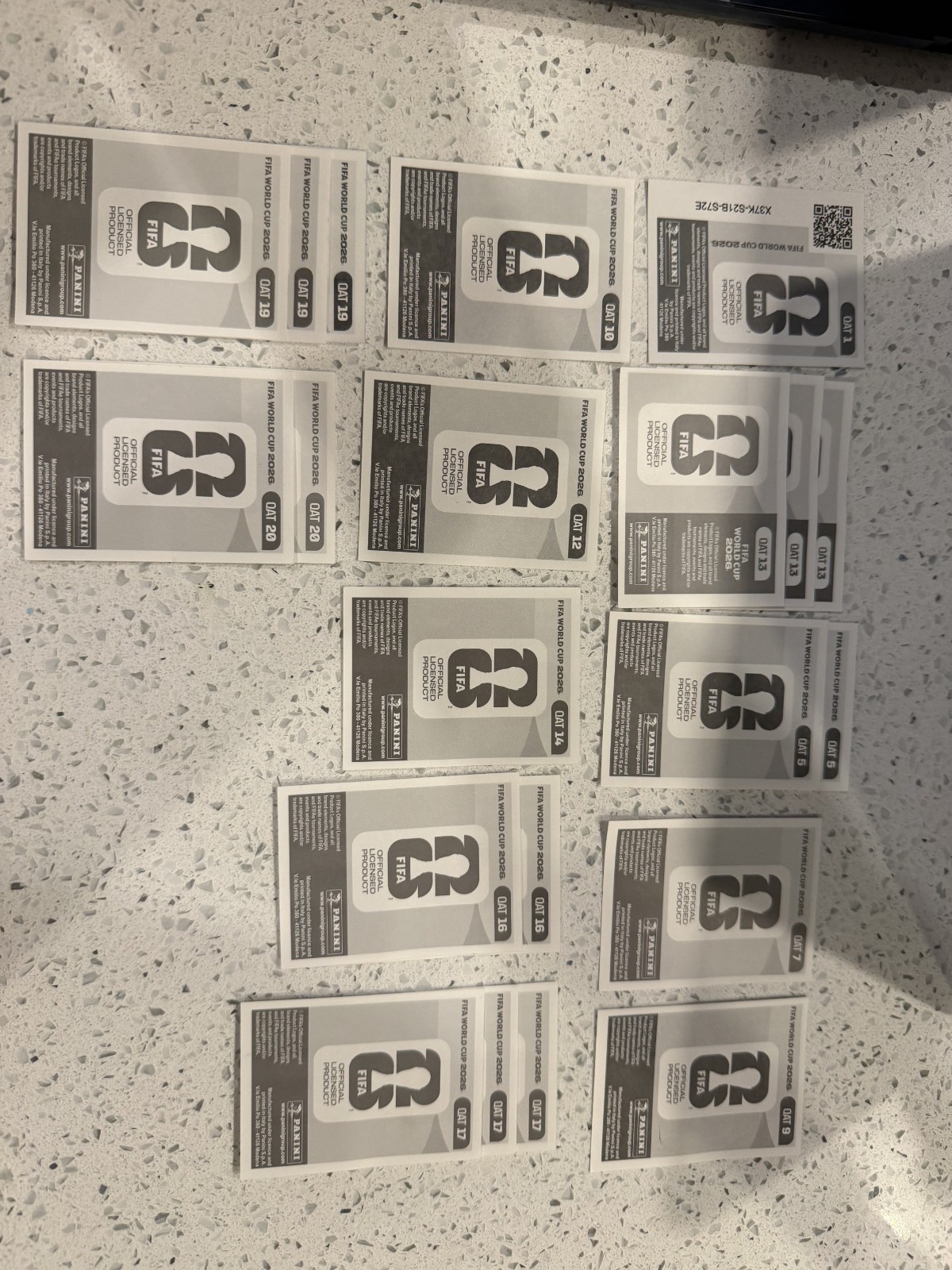 2026 Panini FIFA World Cup Stickers – YOU PICK GROUP A B