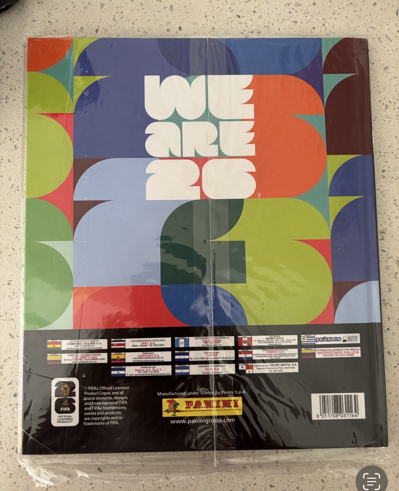 Panini FIFA World Cup 2026 Hardcover Album LATAM Version