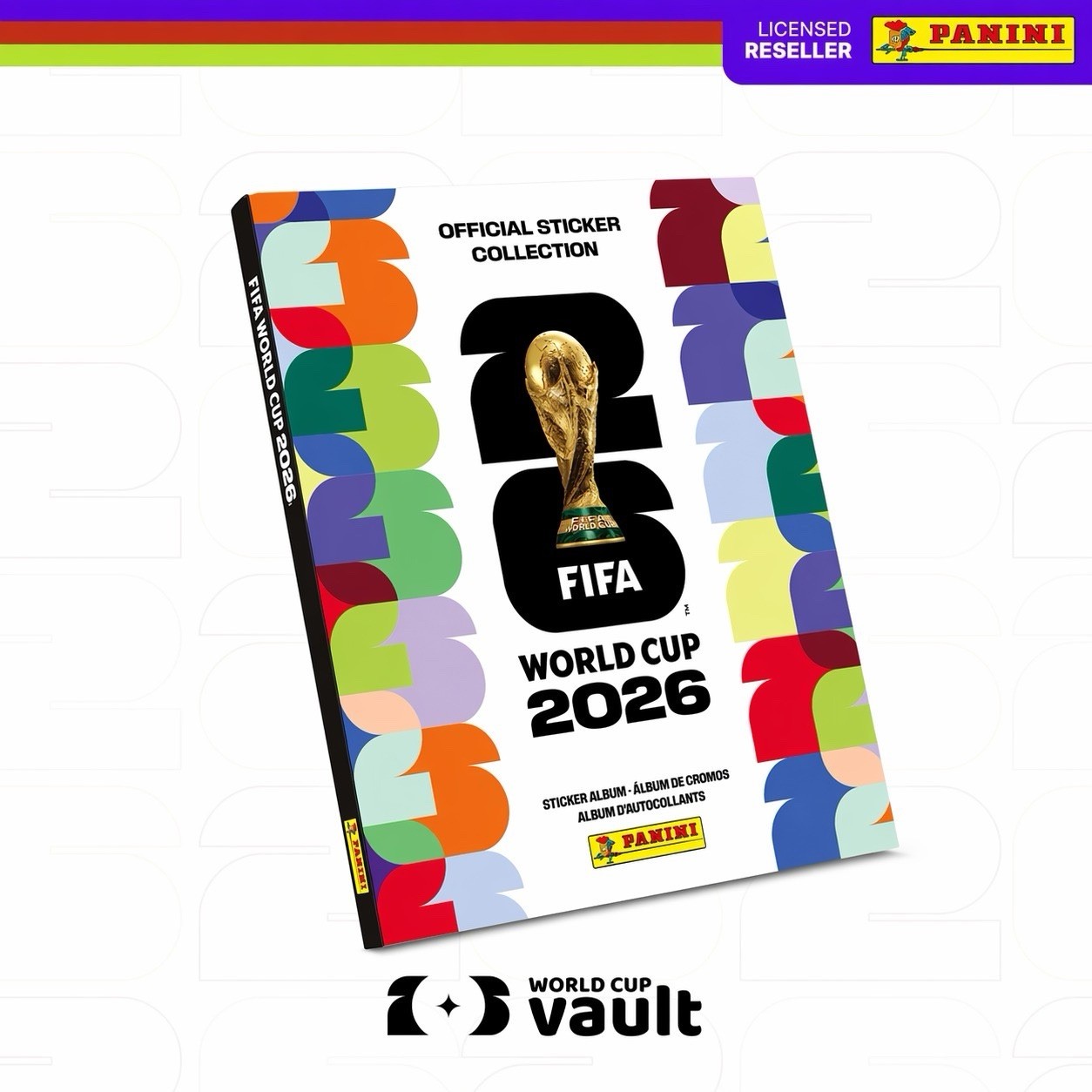 2026 Panini FIFA World Cup Sticker Album – Hardcover USA Edition (PRESALE)