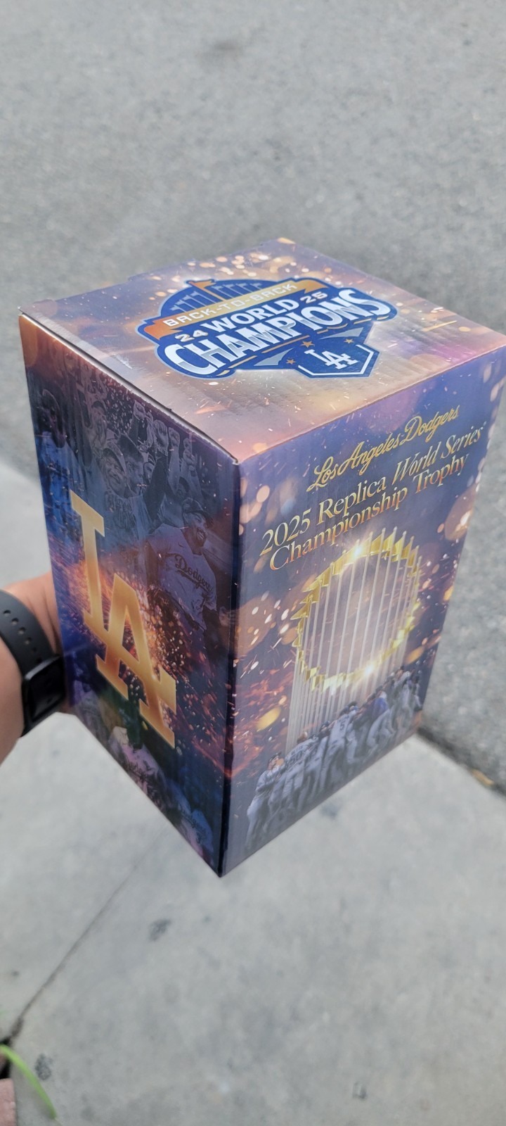 Los Angeles Dodgers 2025 Replica World Series Championship Trophy