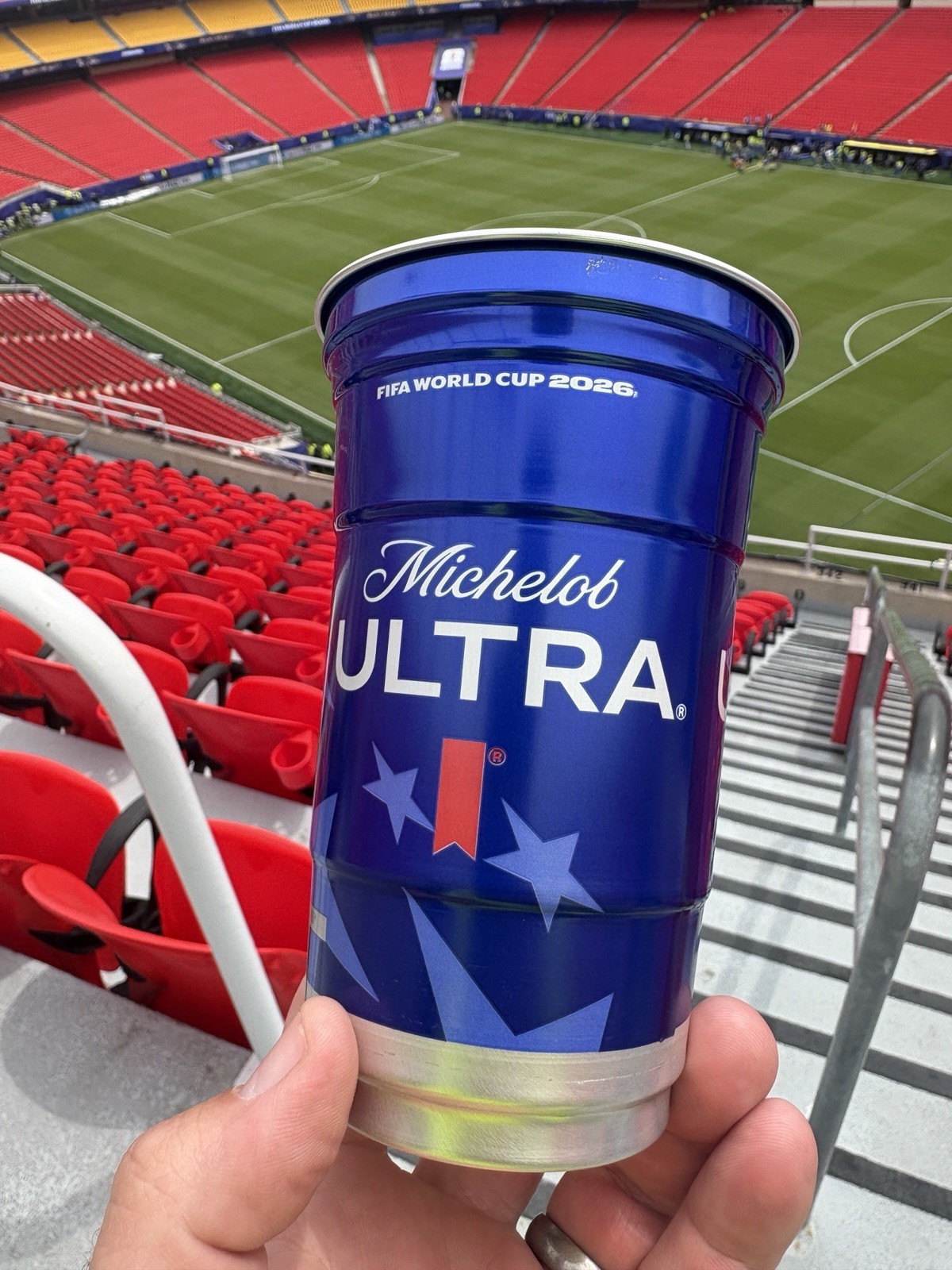 FIFA World Cup 2026 Aluminum Souvenir Cup – Argentina vs Algeria Messi Hattrick