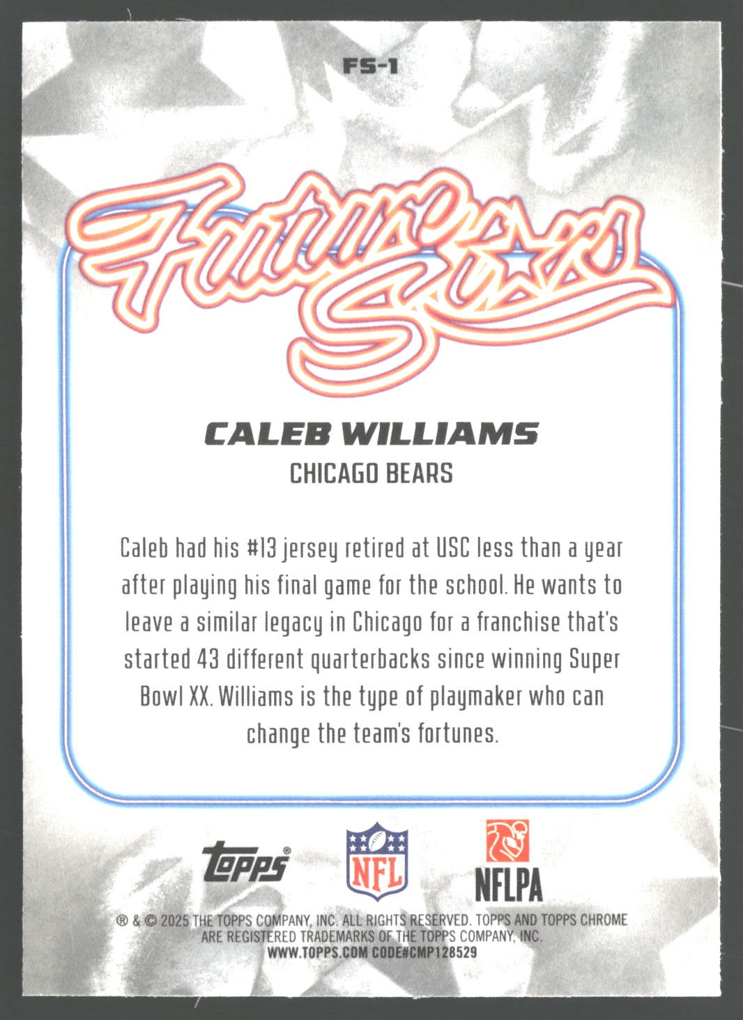 2025 Topps Chrome Football Pick Your Insert – Buy More & Save