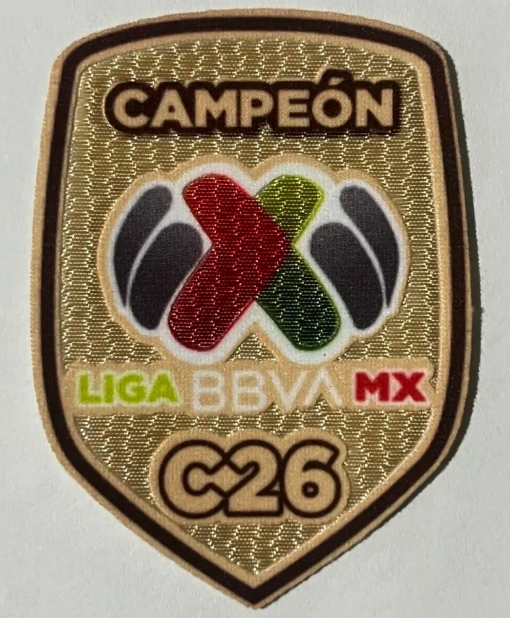 CRUZ AZUL CAMPEON 10 TITLE HOLDER LIGA BBVA MX SOCCER PATCH #21