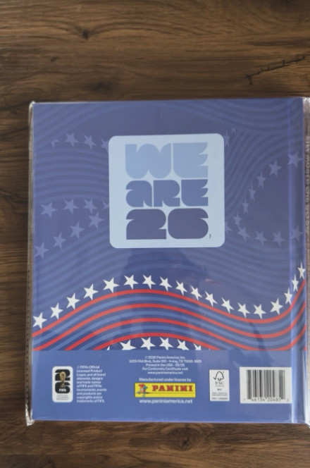 FIFA World Cup 2026 Official Sticker Collection Hardcover Cover Album