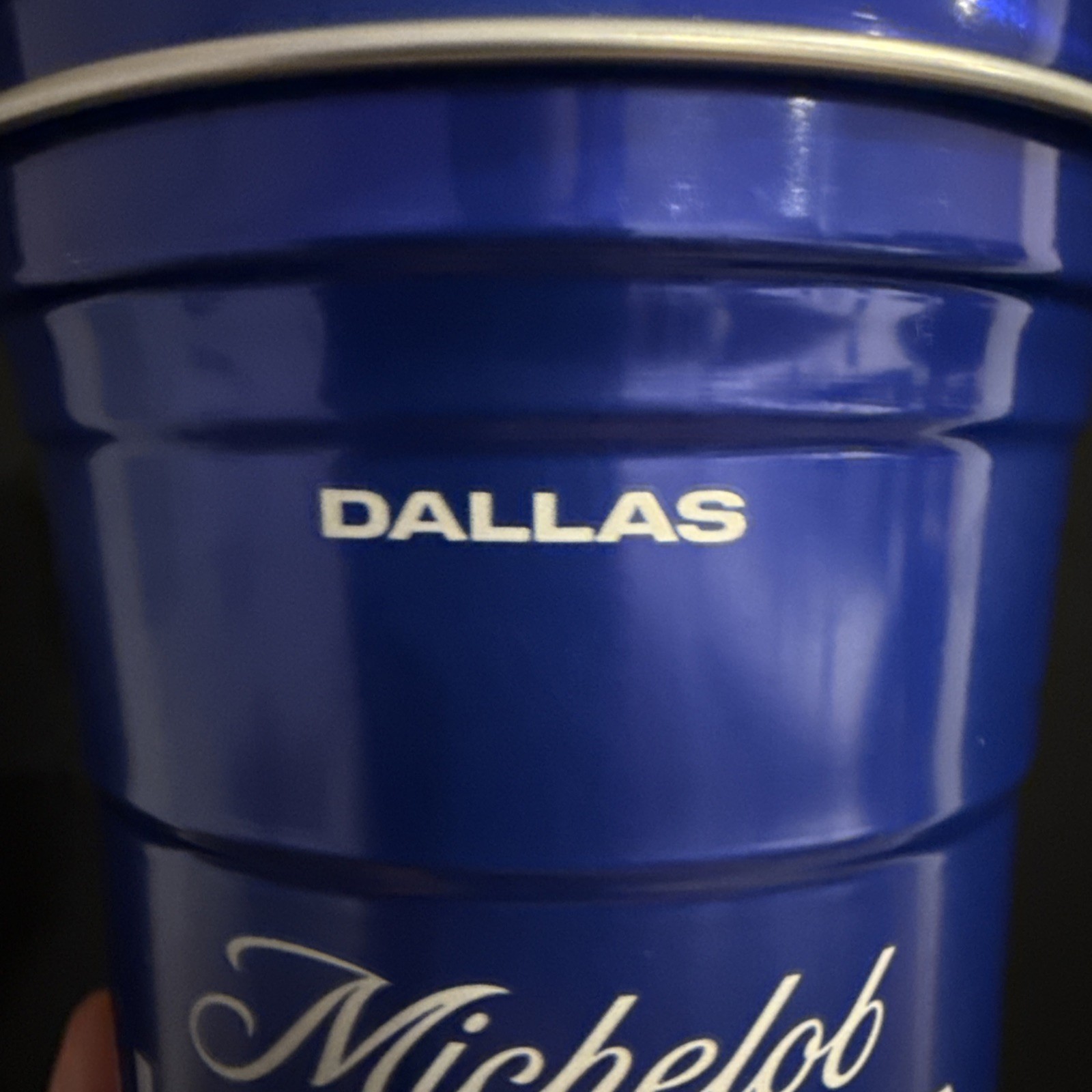DALLAS ⭐️ FIFA World Cup 2026 Michelob Ultra 1 Aluminum Cup