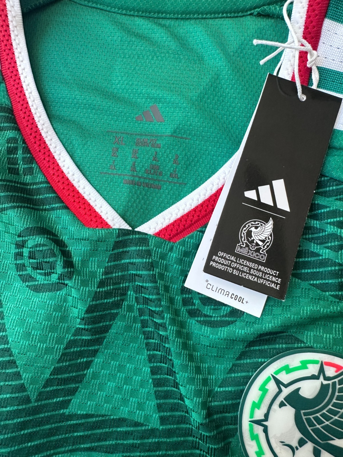 RARE ADIDAS ORIGINAL Mexico Official World Cup 2026 #11 Gimenez Authentic Jersey