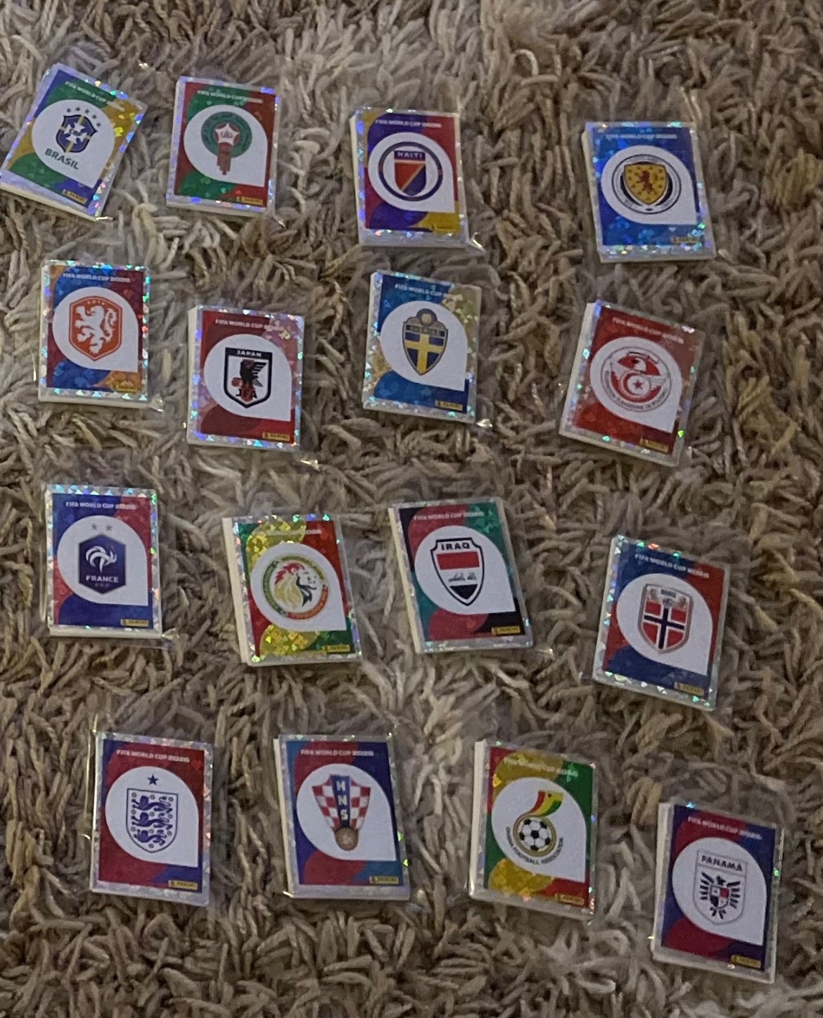 2026 FIFA WORLD CUP STICKERS PANINI – TEAM LOGOS