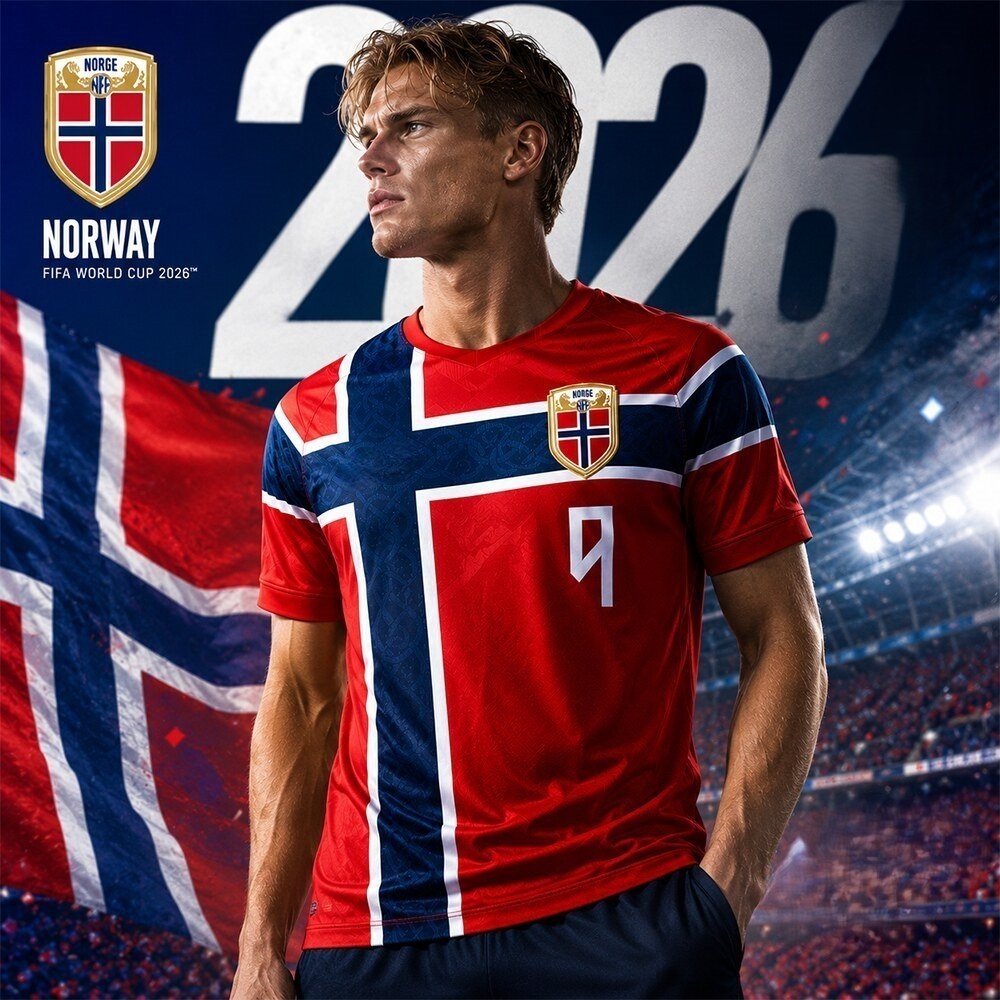 HOT NEW ITEM !! Braut Haaland Norway 2026 WC Home Jersey Soccer Fan Gift Unisex