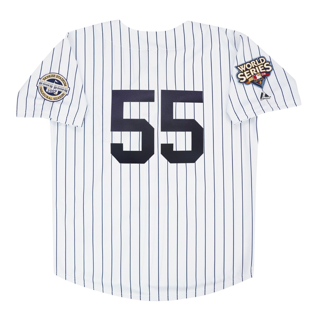 Hideki Matsui 2009 New York Yankees World Series White Home Men’s Jersey (S-3XL)