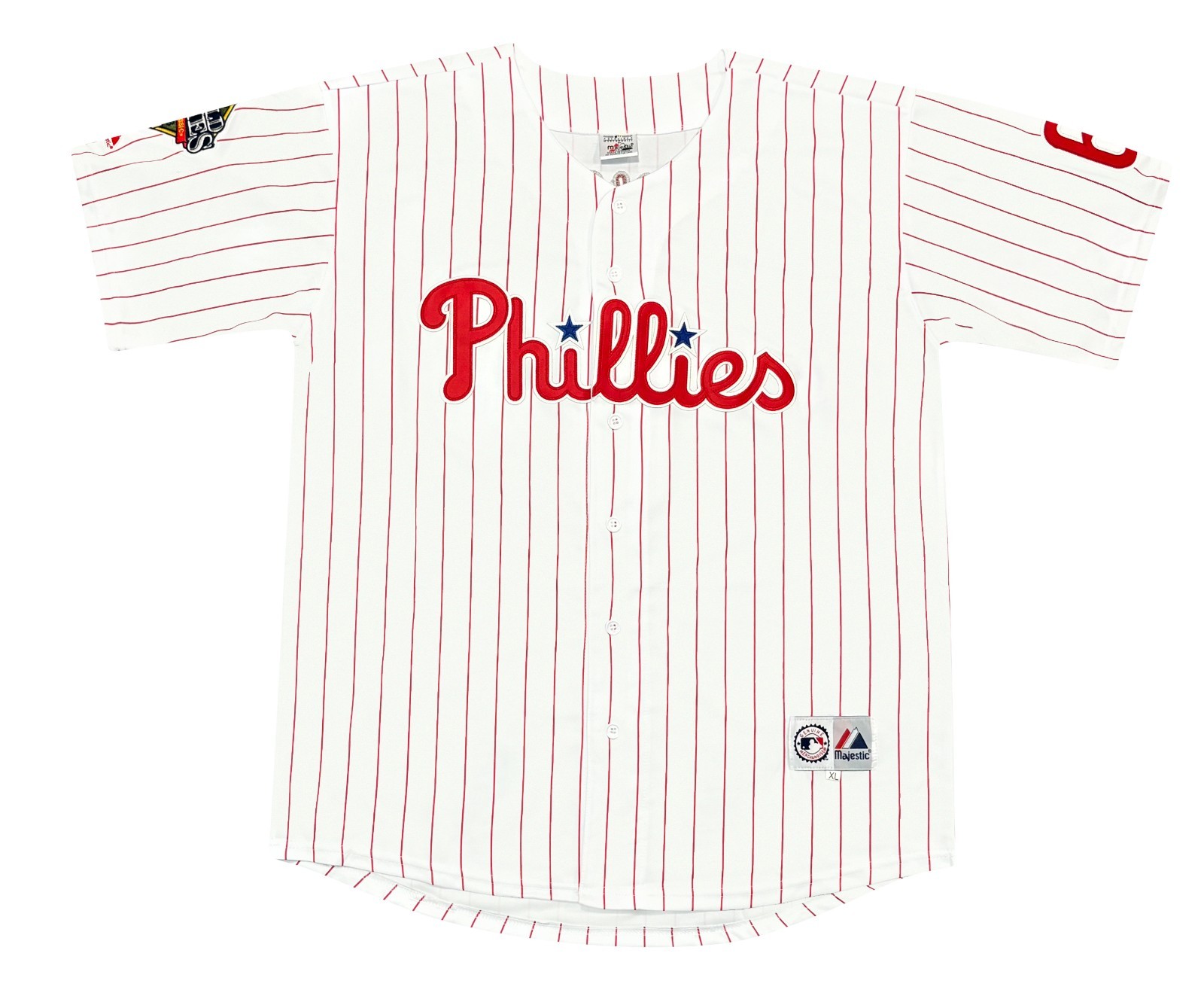 Ryan Howard 2008 Philadelphia Phillies World Series White Men’s Jersey (L-XL)