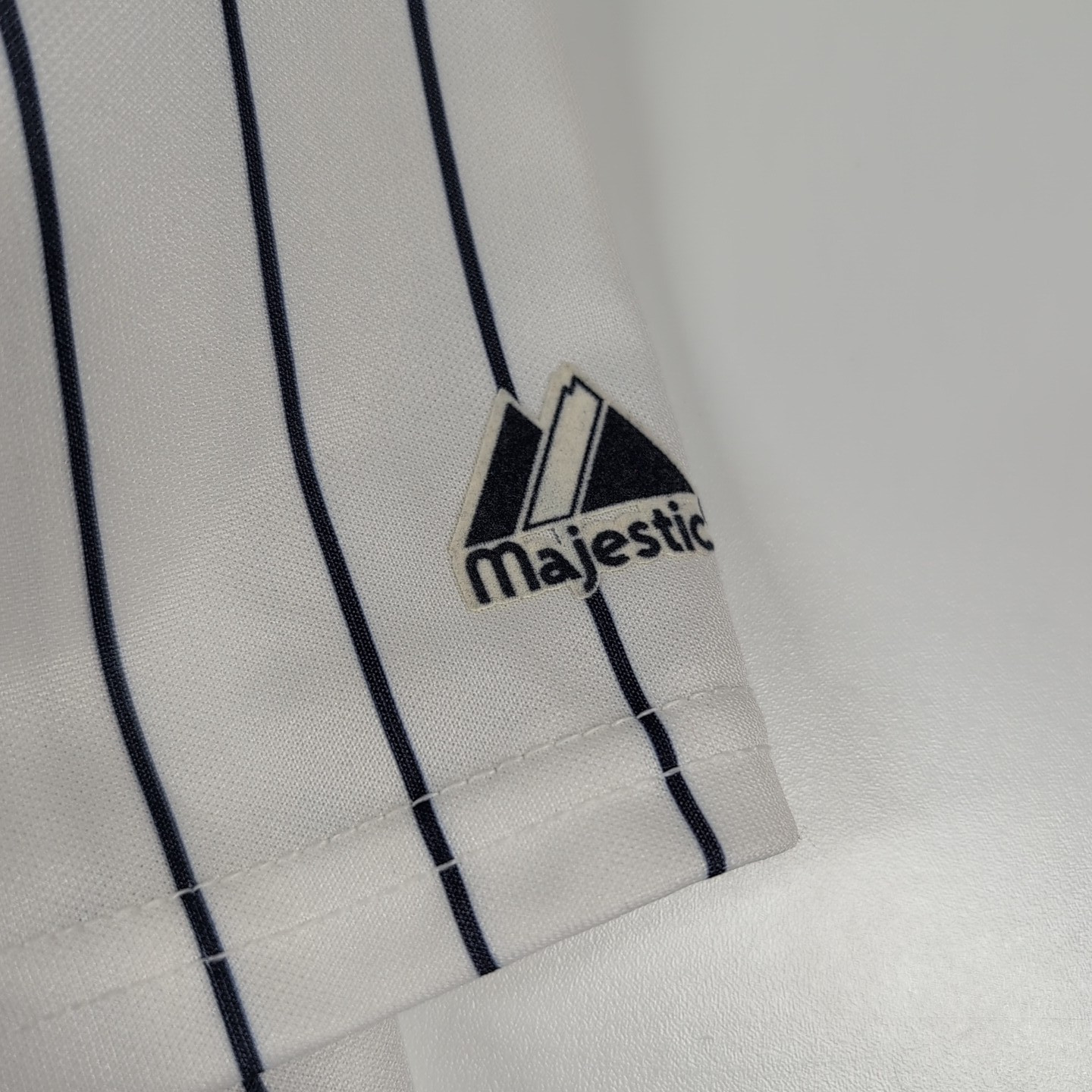 VTG Majestic New York Yankees Robinson Cano Jersey Youth XL White Pinstripe