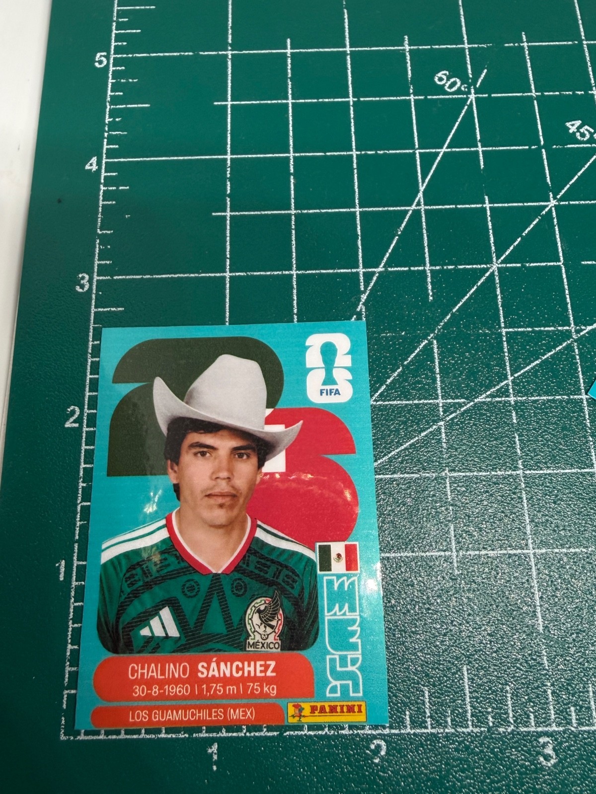 Chalino Sanchez Sticker Decal Fifa World Cup 2026 MEXICO