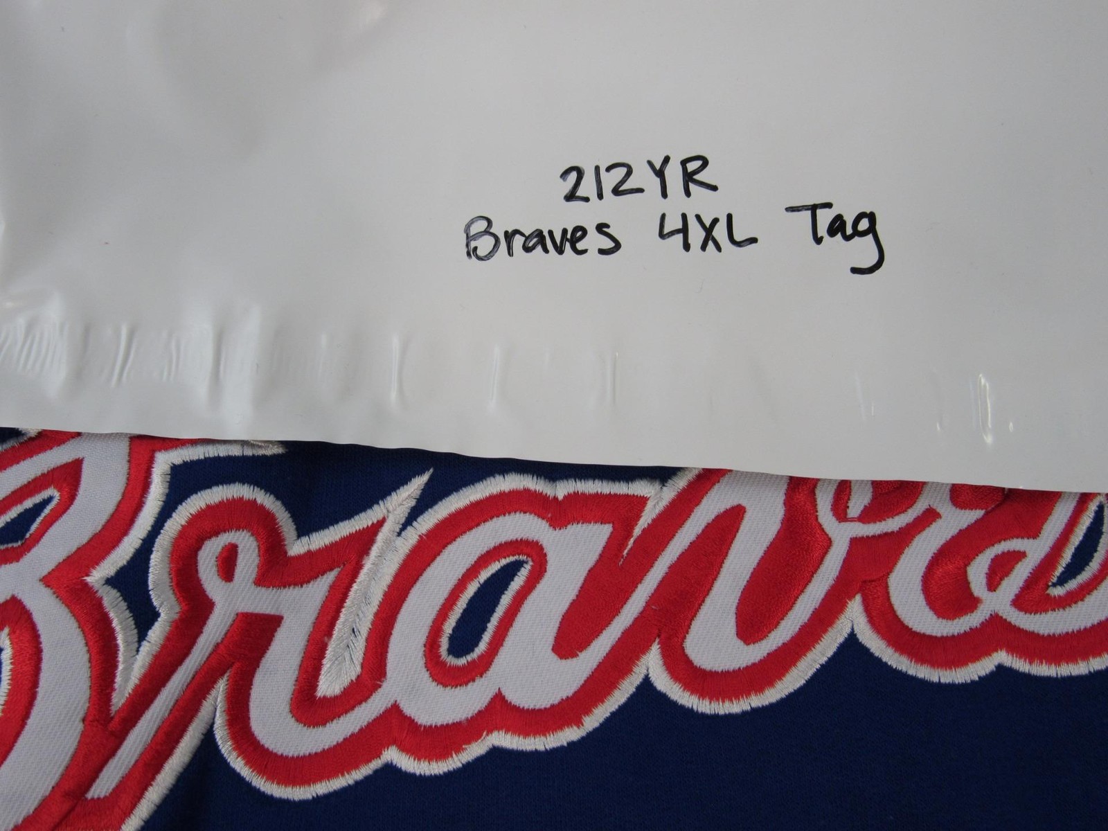 New Atlanta Braves Mens Sized 4XL-Tall Majestic Blue Hoodie