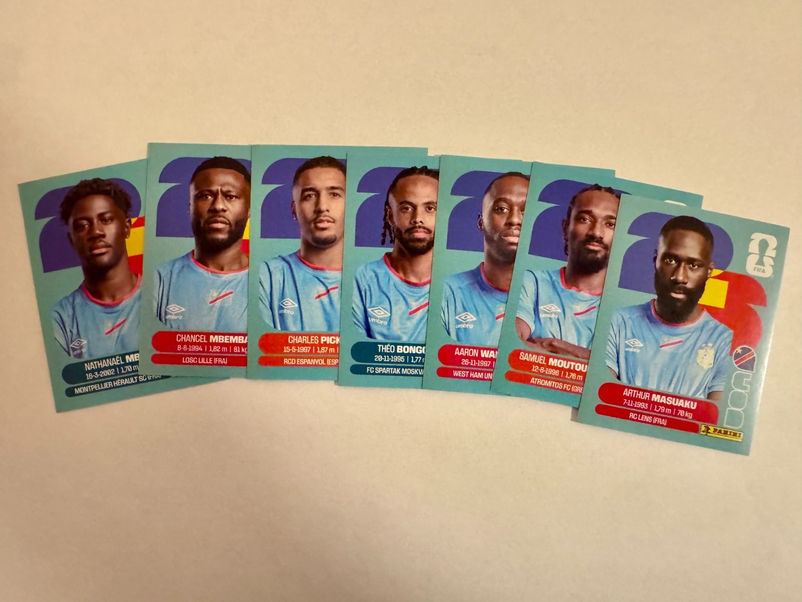 2026 Panini FIFA World Cup Euro Borderless Stickers U Pick – Groups J-L