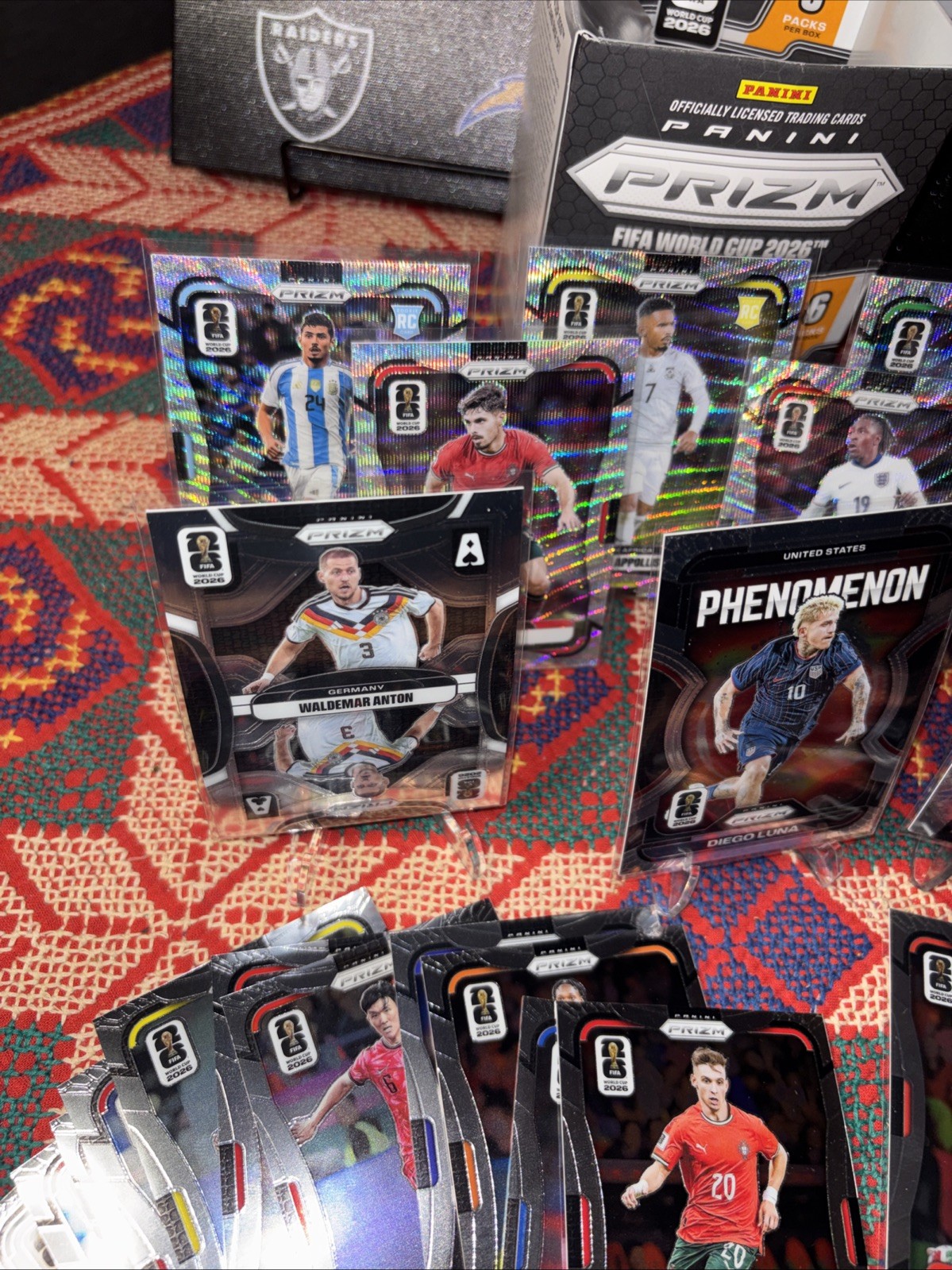 2026 PANINI PRIZM FIFA WORLD CUP SOCCER BLASTER BOX/ Open Box – See Pics. Sale!!