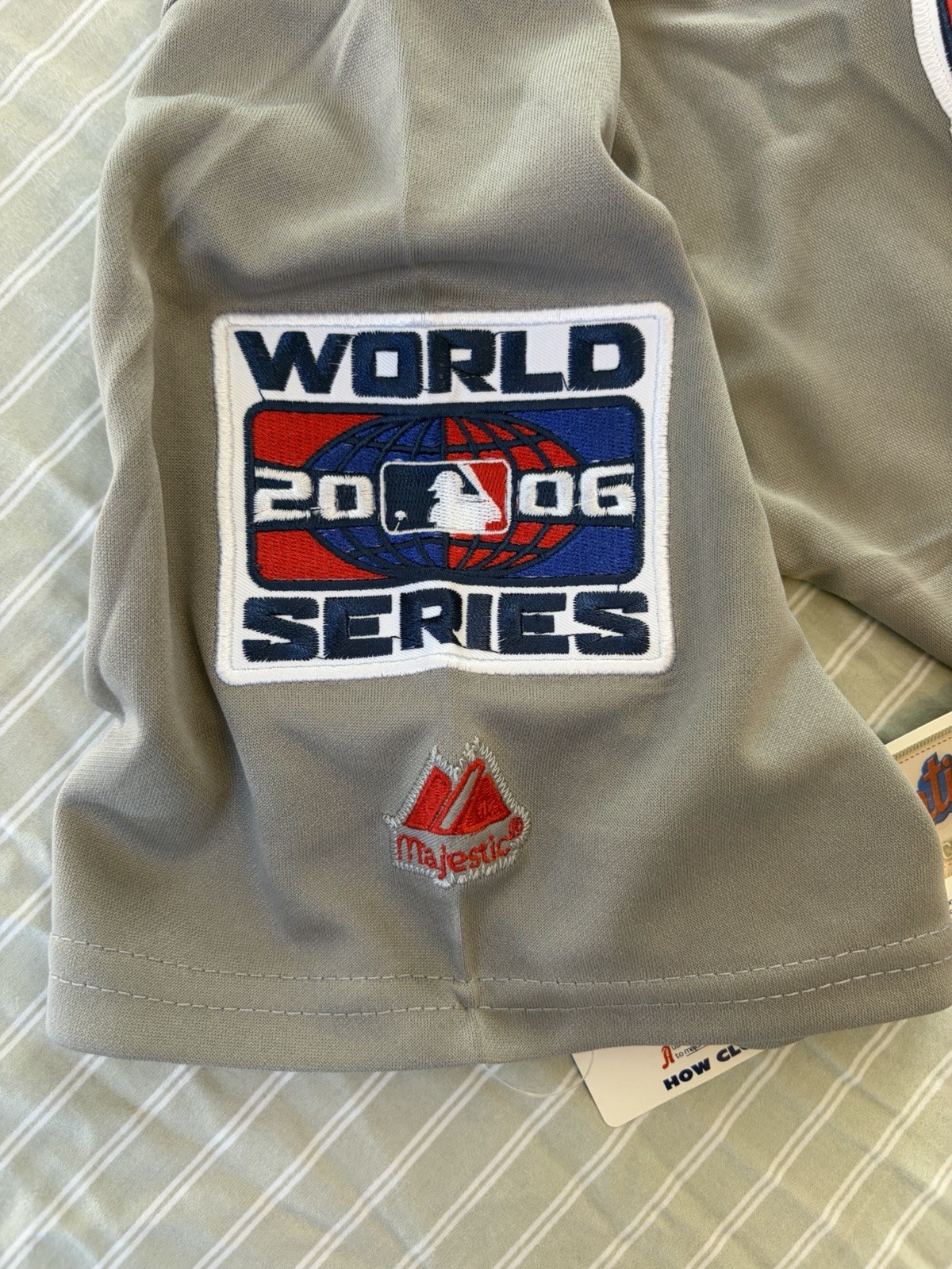 Albert Pujols St. Louis Cardinals 2006 World Series Jersey Men’s