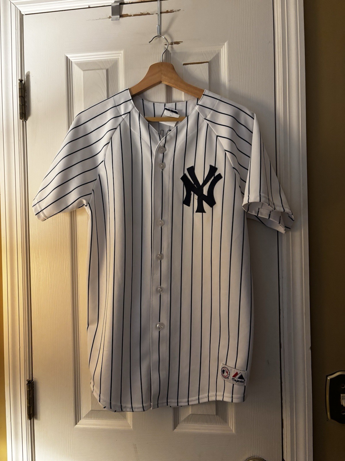 EUC XL Majestic Randy Johnson New York Yankees Jersey