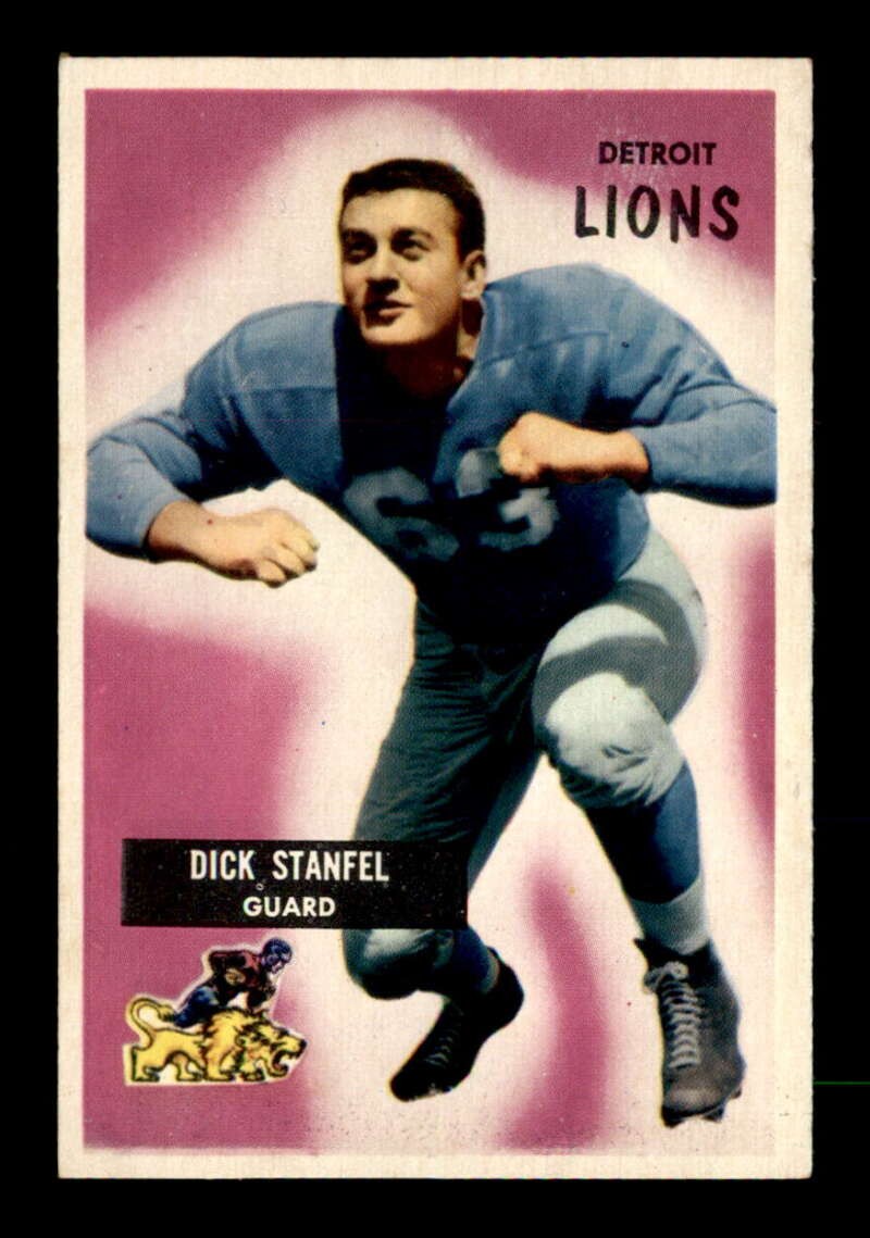 1955 Bowman #36 Dick Stanfel RC EXMT X2827001