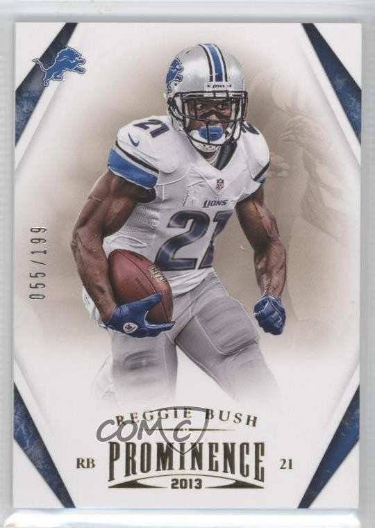 2013 Panini Prominence Gold 55/199 Reggie Bush #36 0x5