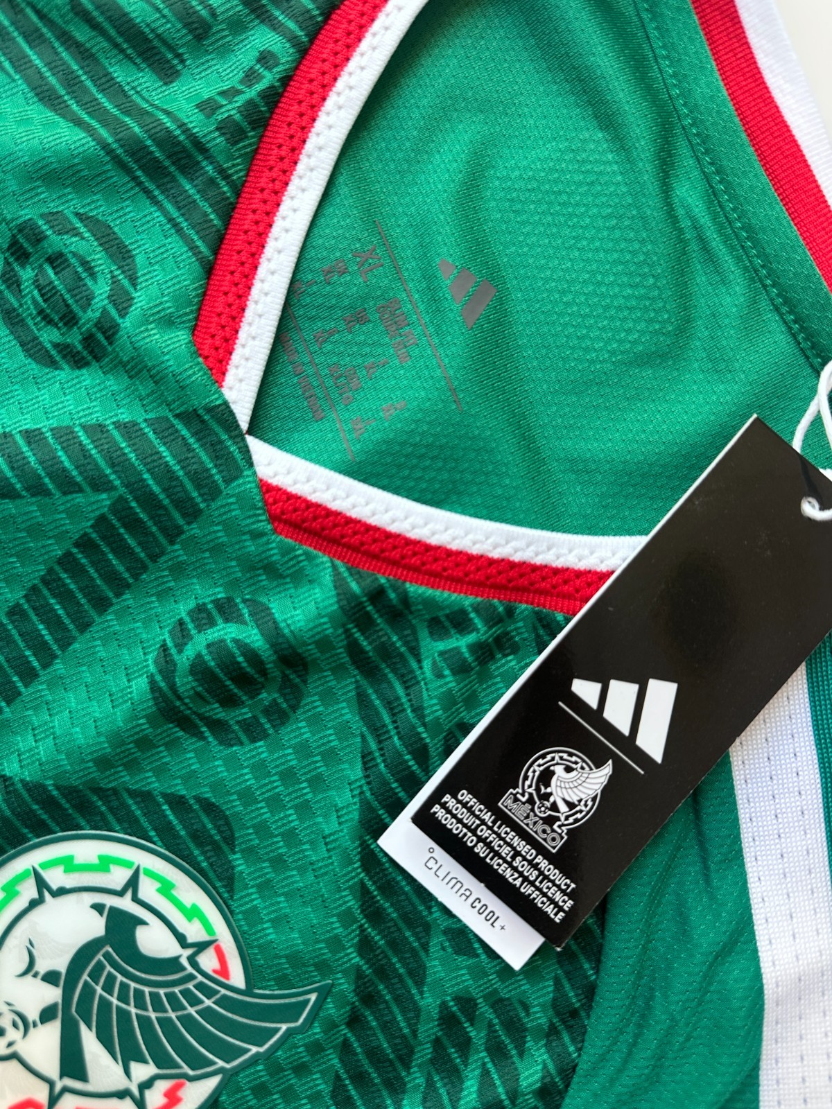 RARE ADIDAS ORIGINAL Mexico Official World Cup 2026 #11 Gimenez Authentic Jersey