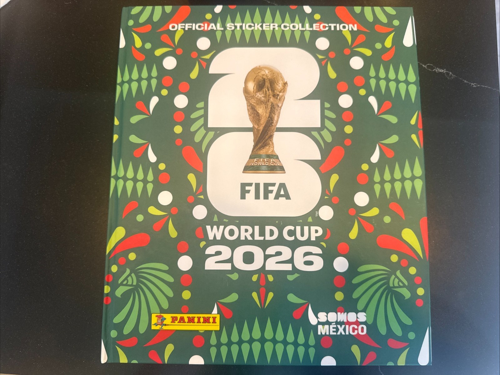 Panini FIFA World Cup 2026 Hard Cover Album Green MEXICO Version SEALED New