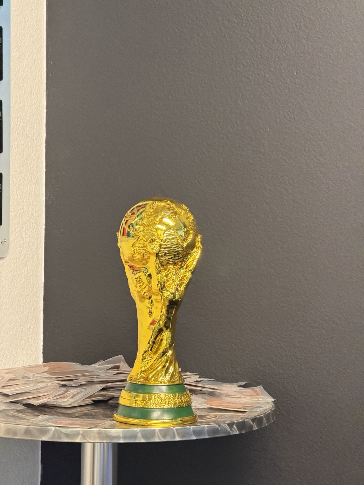 1:1 World Cup Trophy Replica 36cm 14.2in Solid Heavy 8LB Gold Display Award