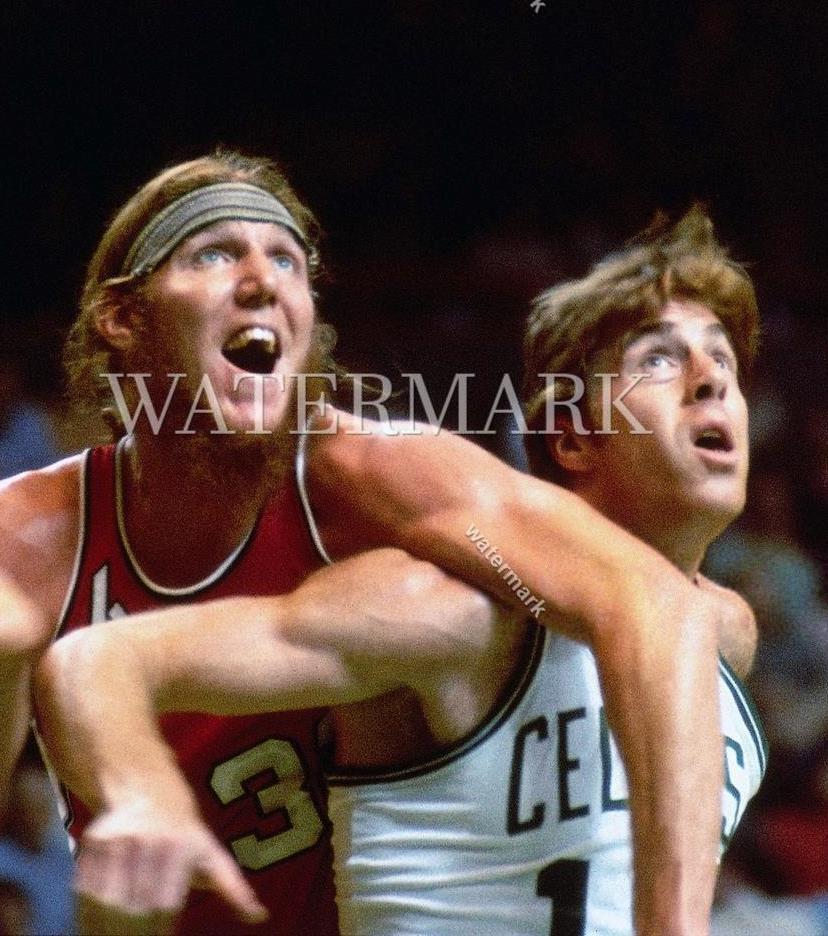 DT55 Dave Cowens – Bill Walton Blazers 8×10 11×14 16×20 24×36 Photo
