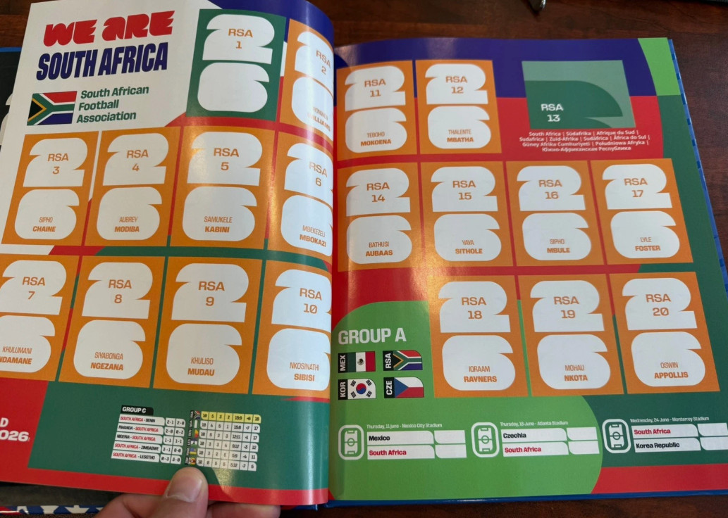 FIFA World Cup 2026 Official Sticker Collection Hardcover Cover Album