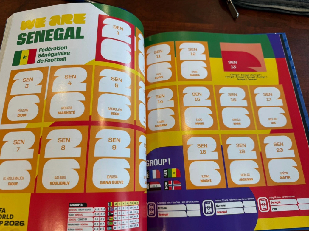 Panini FIFA World Cup 2026 Official Sticker Collection Empty Special edition NEW
