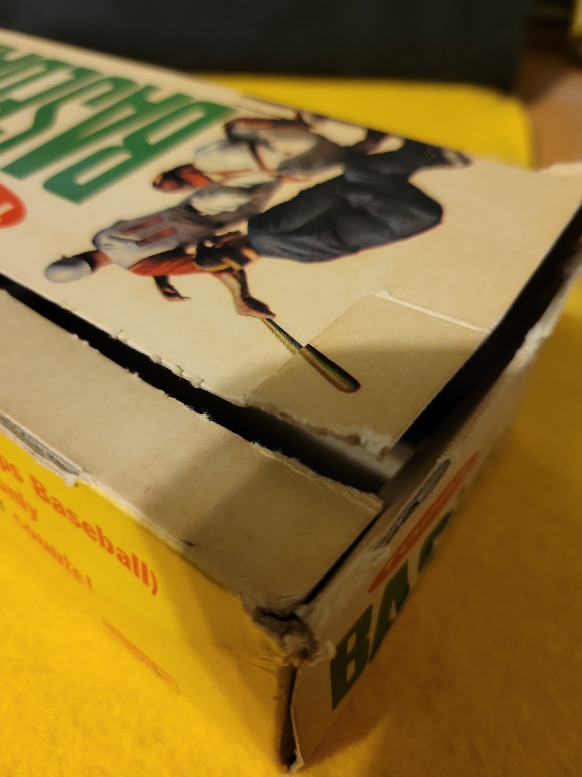 1964 TOPPS BASEBALL EMPTY WAX PACK DISPLAY BOX (Box Only) Rare