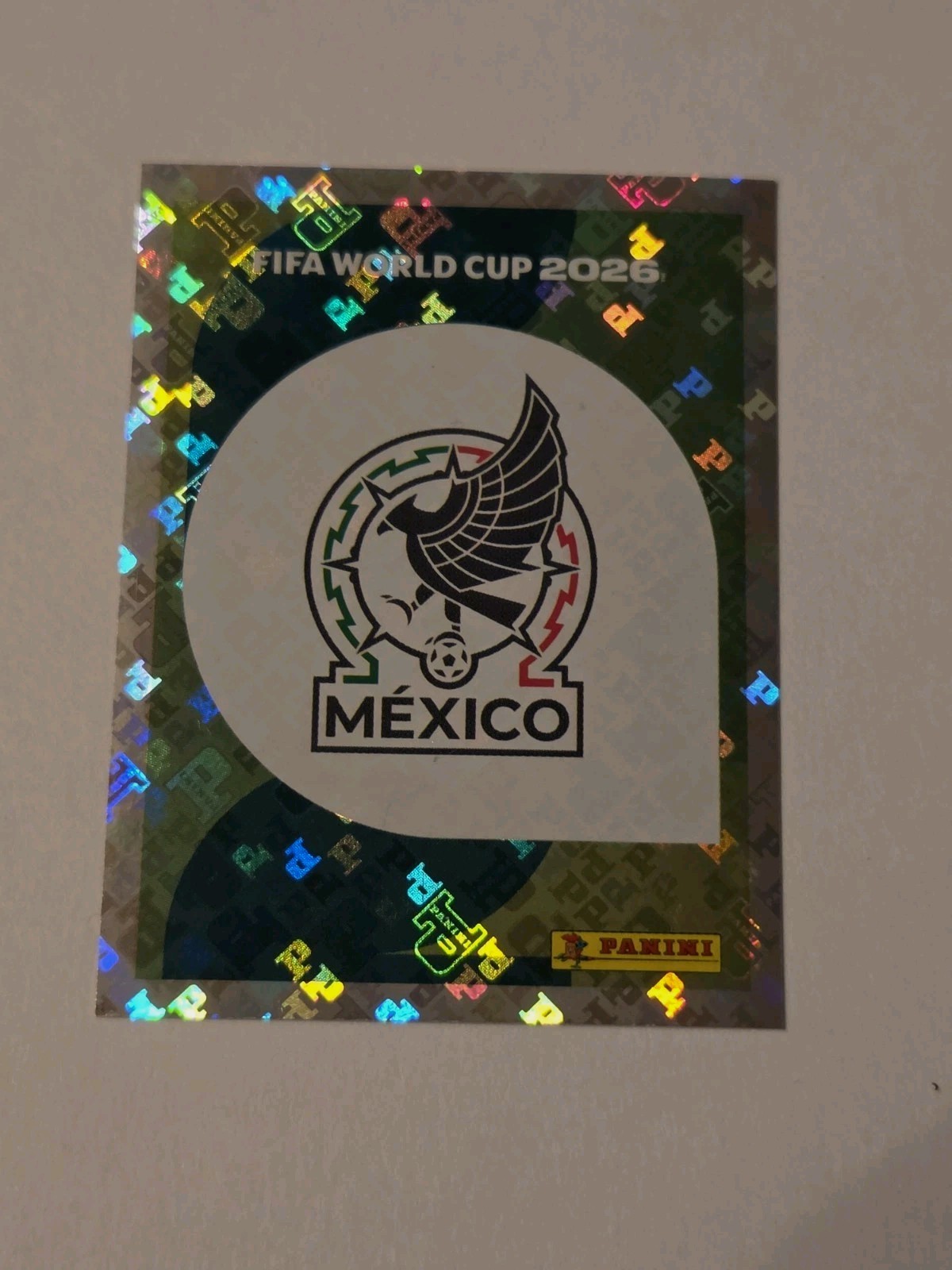 Panini FIFA World Cup 2026 Sticker Mexico MEX 1 Official Licensed Product Logo