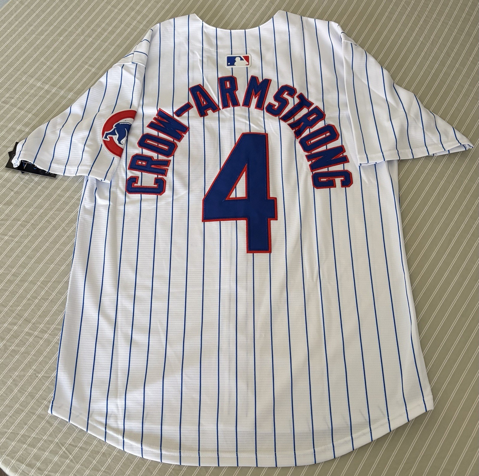 NEW Pete Crow-Armstrong/Bregman Chicago Cubs Jersey! SHIPS SAME DAY!