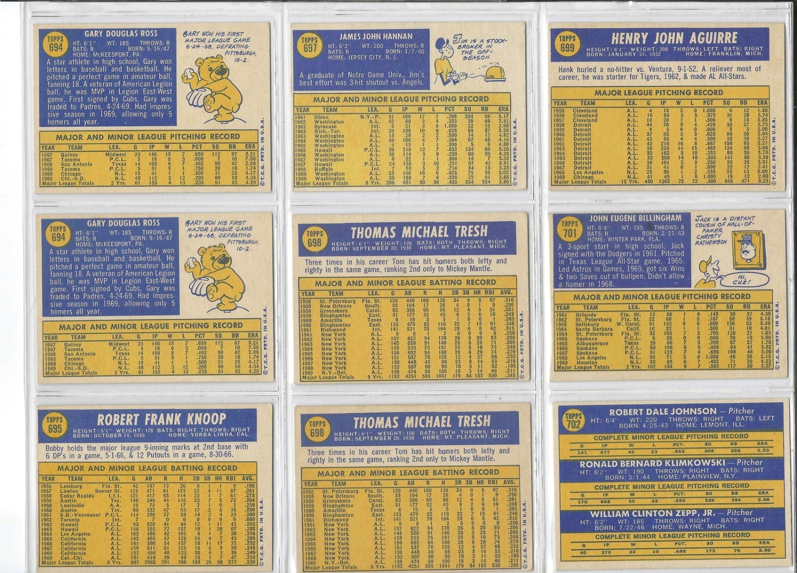 1970 TOPPS BASEBALL CARD HIGH NUMBER SINGLES (634-720)