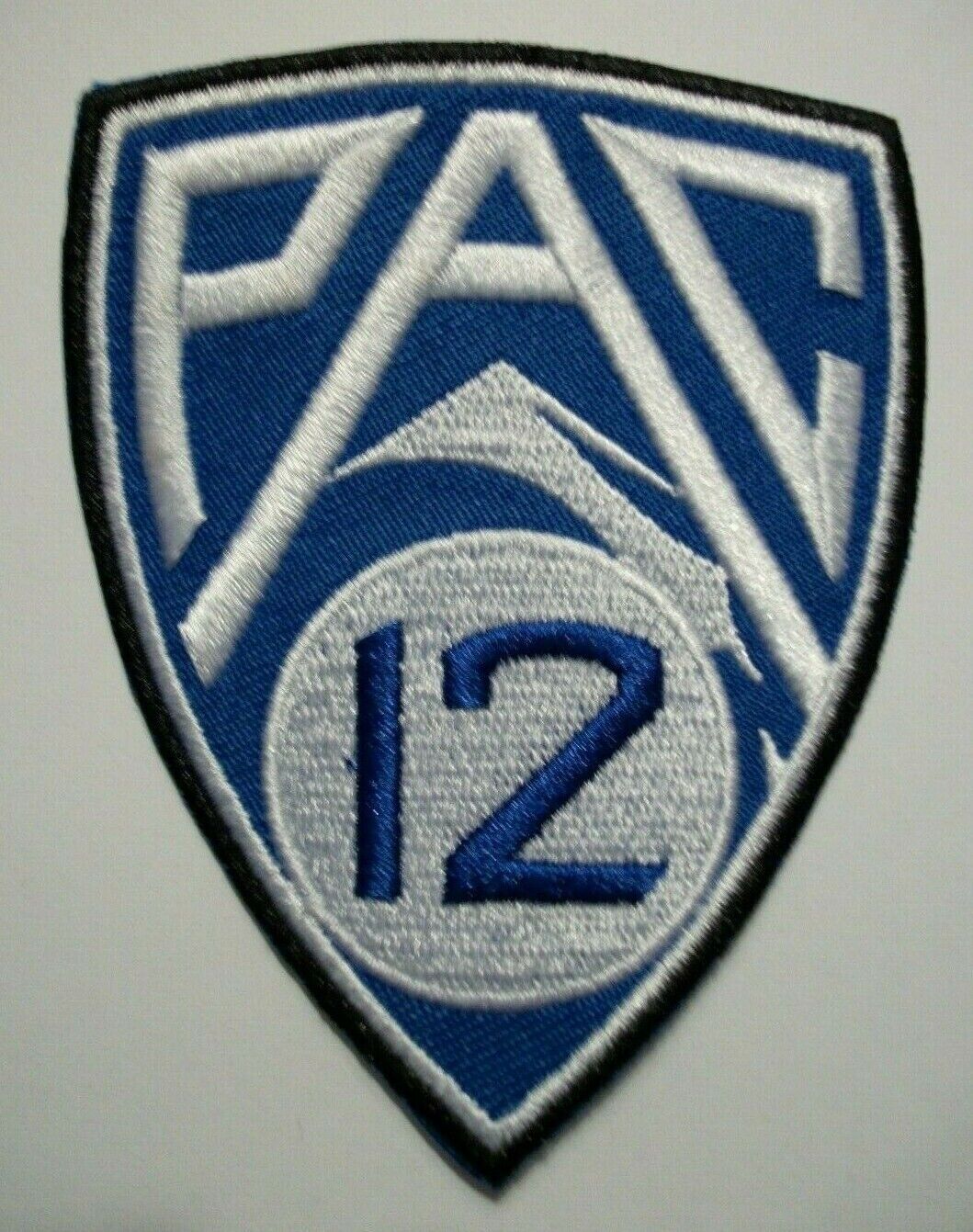 PAC 12 Conference~Embroidered PATCH~3 1/2″ x 2 3/4″~Iron or Sew On