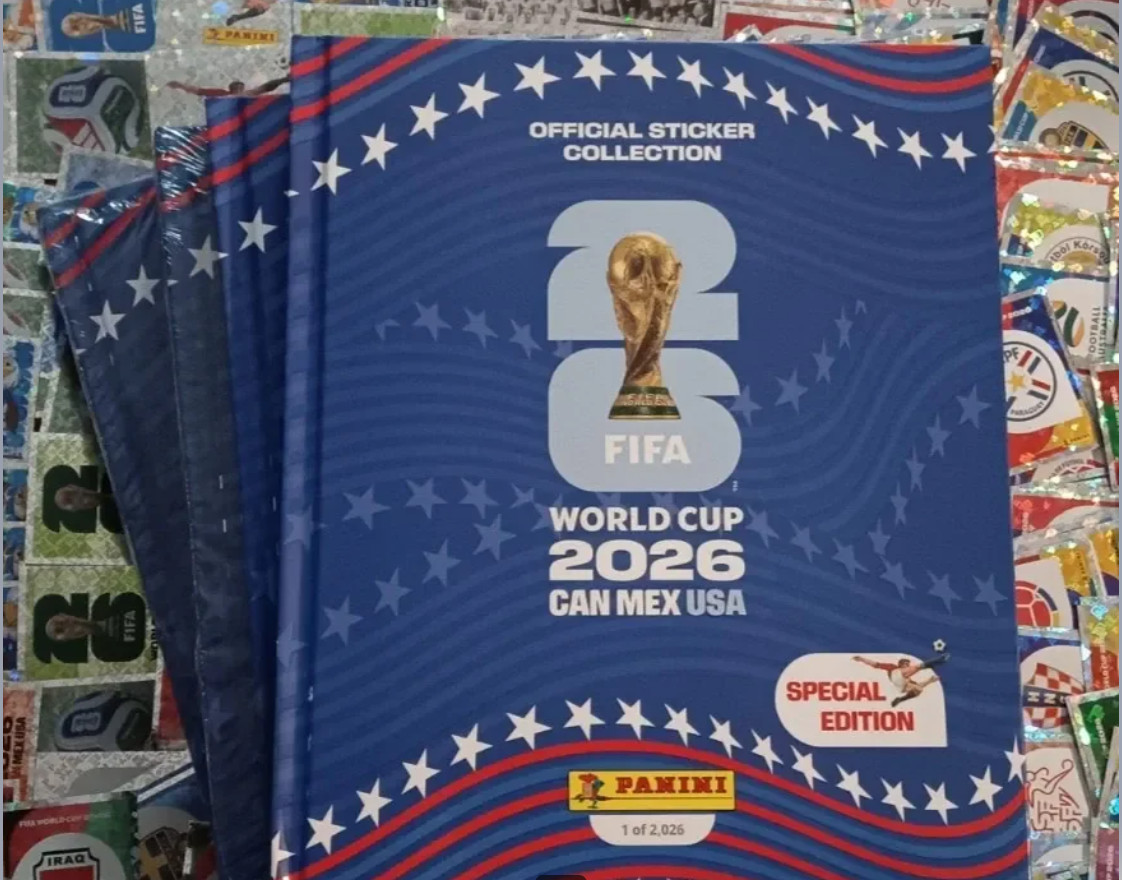 Panini FIFA World Cup 2026 Official Sticker Collection Empty Special edition NEW