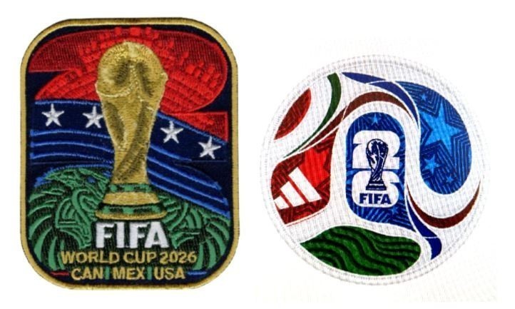 FIFA World Cup 2026 Football Jersey Patches Soccer Iron On patch 3.5 inches