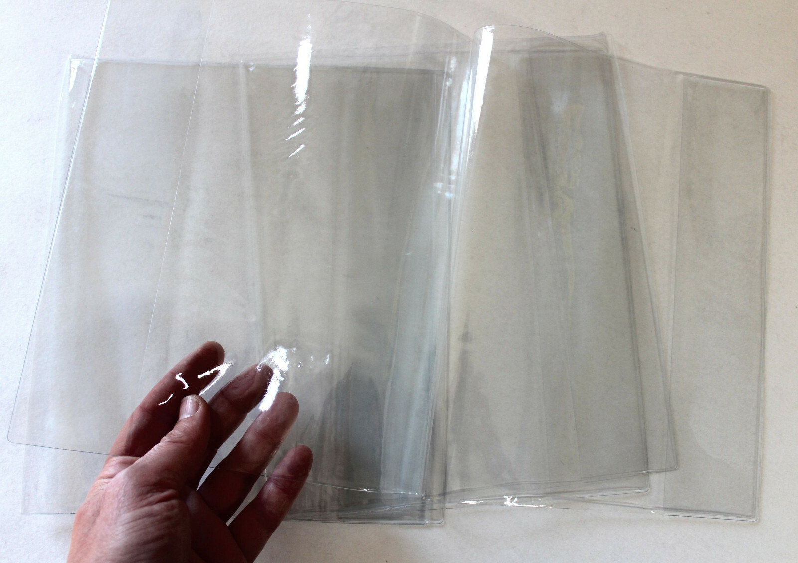 Panini WM EURO Album Envelope Protective Case Transparent Cover Sleeve