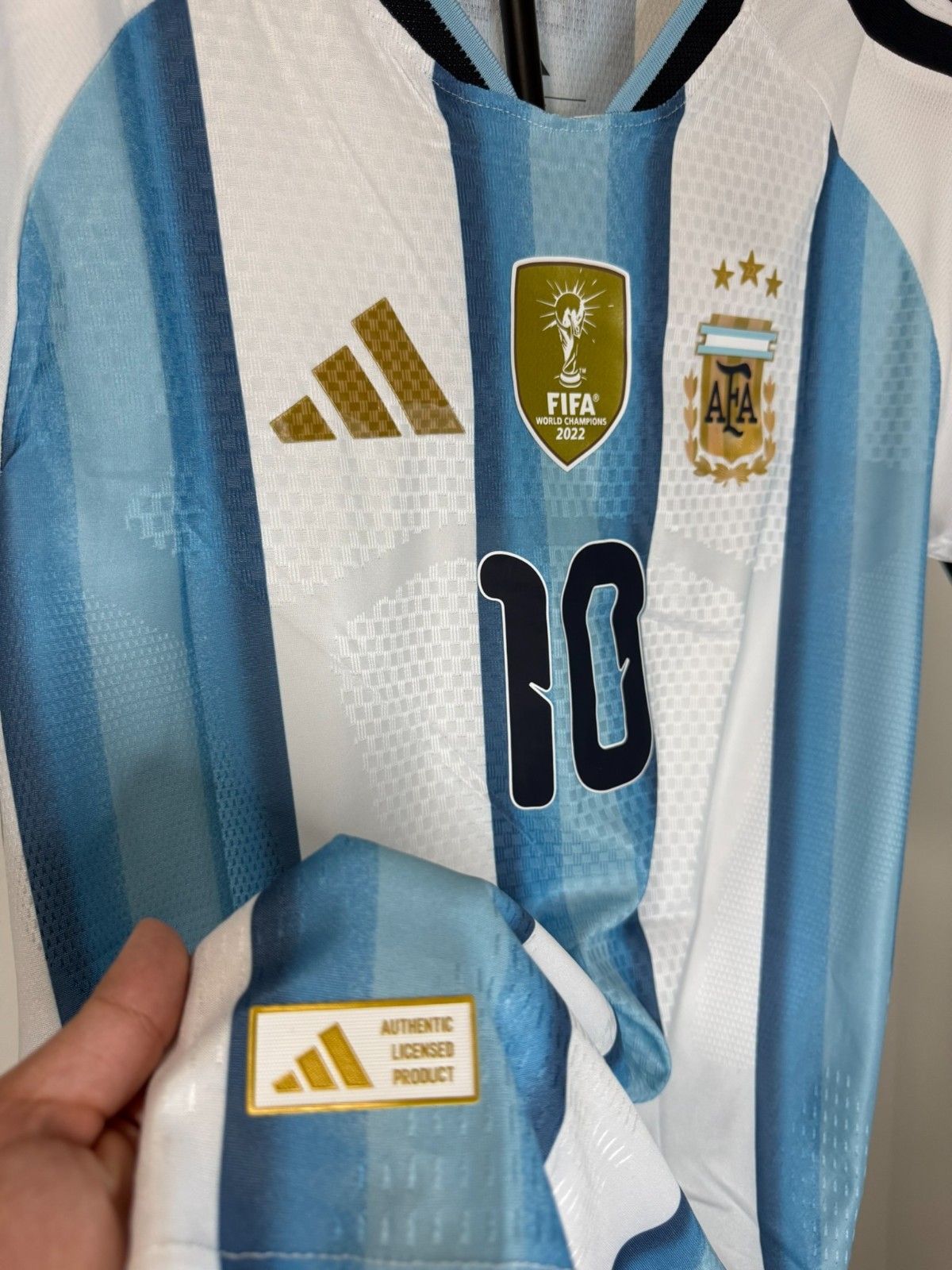Argentina Player Version Jersey Customizable with ANY Name & Number DM US