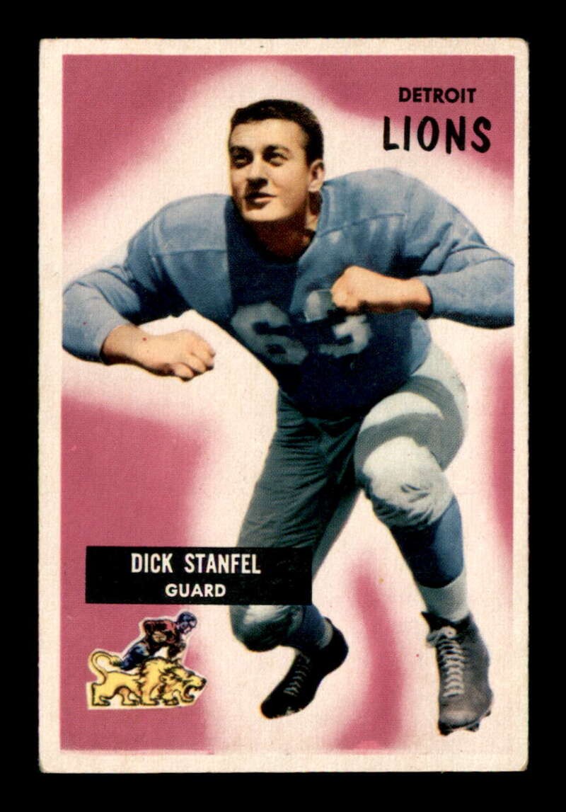 1955 Bowman #36 Dick Stanfel RC VGEX X3483867