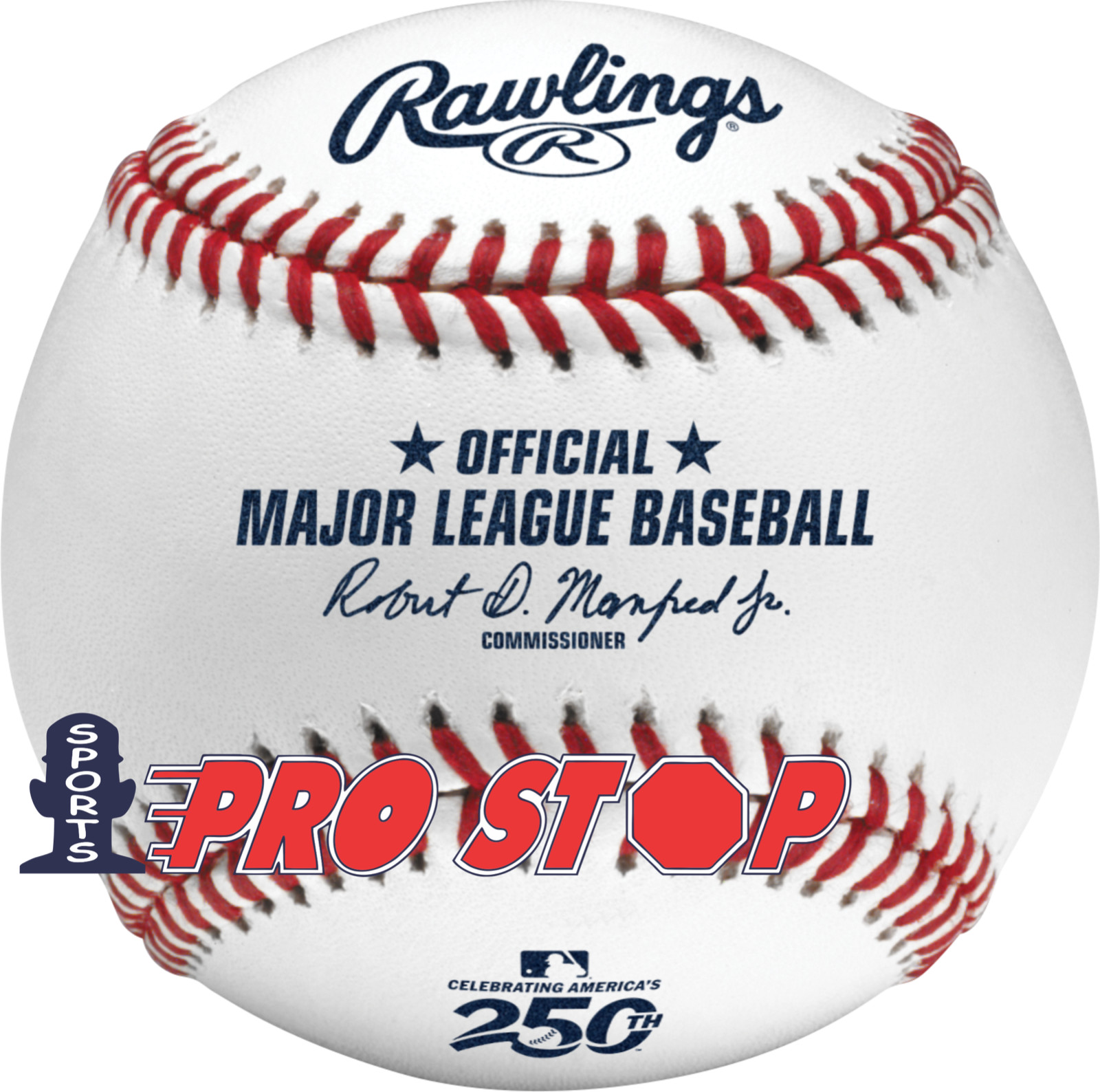 2026 July 4th Official Rawlings 250th Anniversary Baseball – BOXED