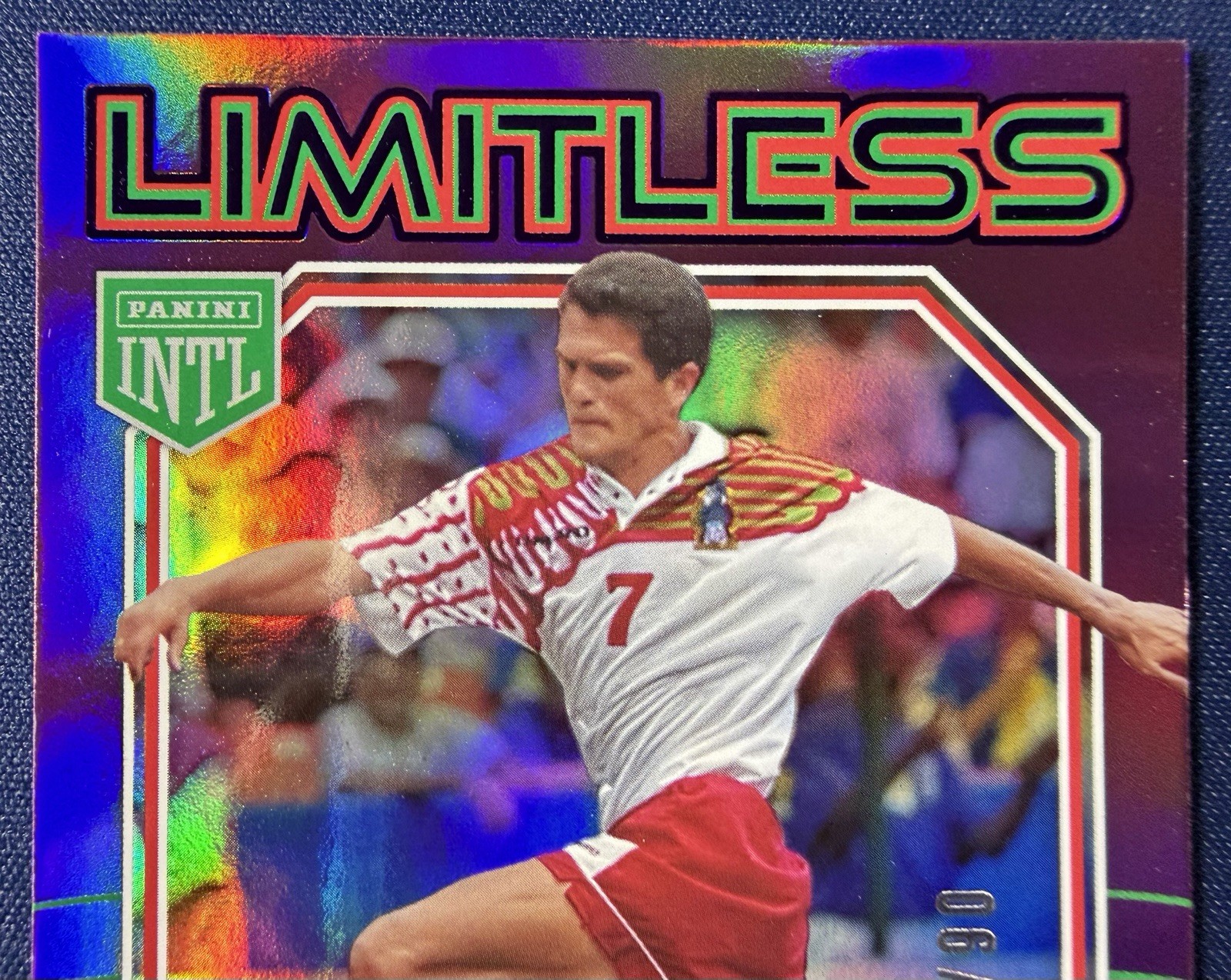 2026 Panini Mexico INTL Limitless Carlos Hermosillo Purple 26/90 No. 17