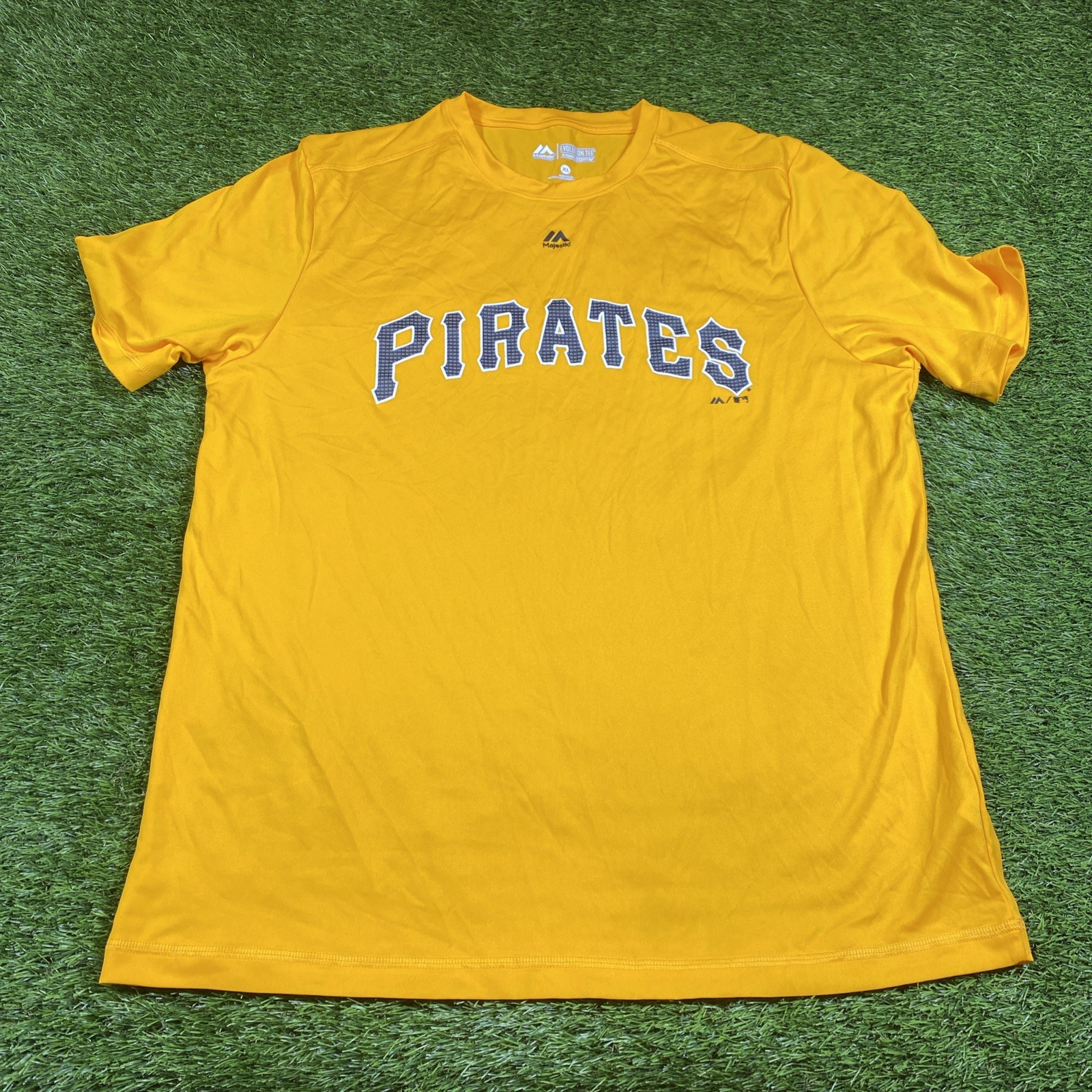 Pittsburgh Pirates Majestic Cool Base Shirt Mens XL Evolution Tee MLB NWOT
