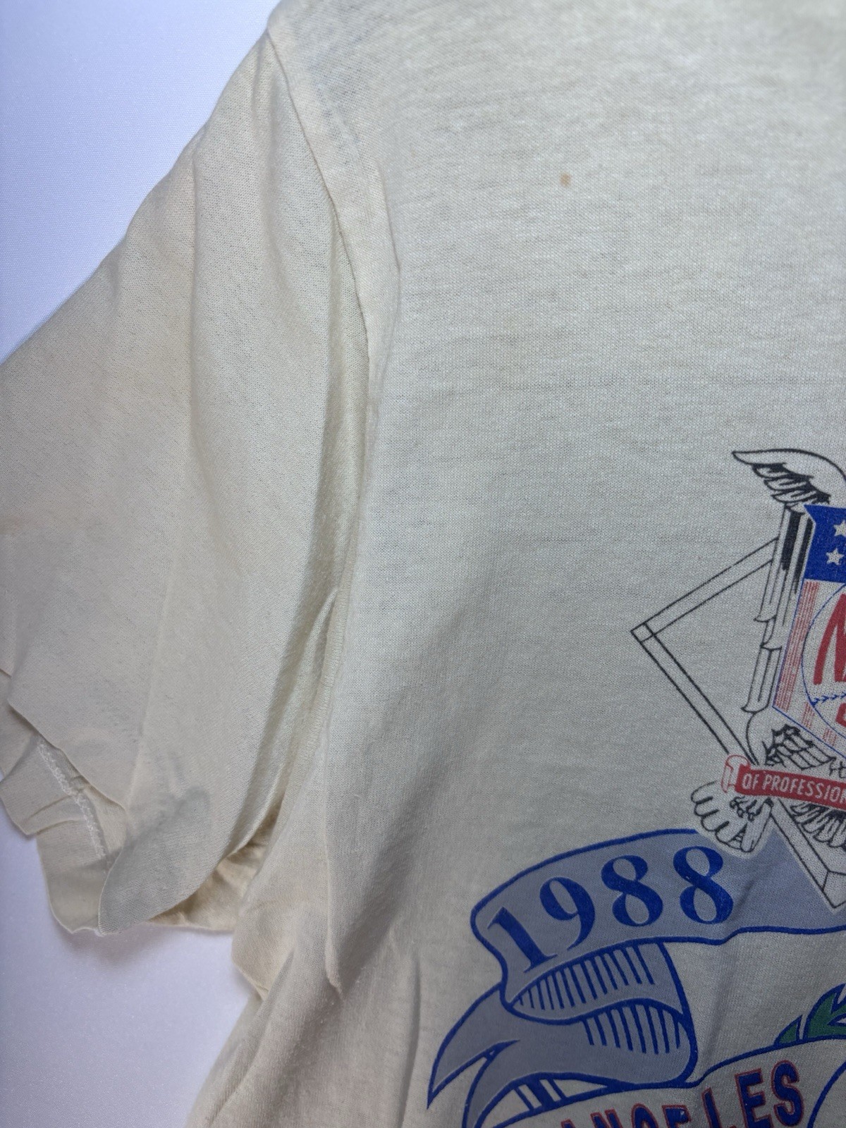 VTG 1988 LA Dodgers World Series Champions T-Shirt Large Tee Jays Single Stitch