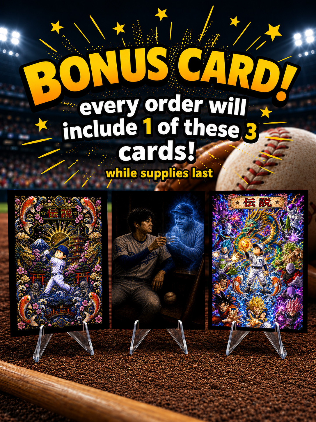Shohei Ohtani “Four Realms” Complete Japanese 4-Card Collection SSP Dodgers 🔥
