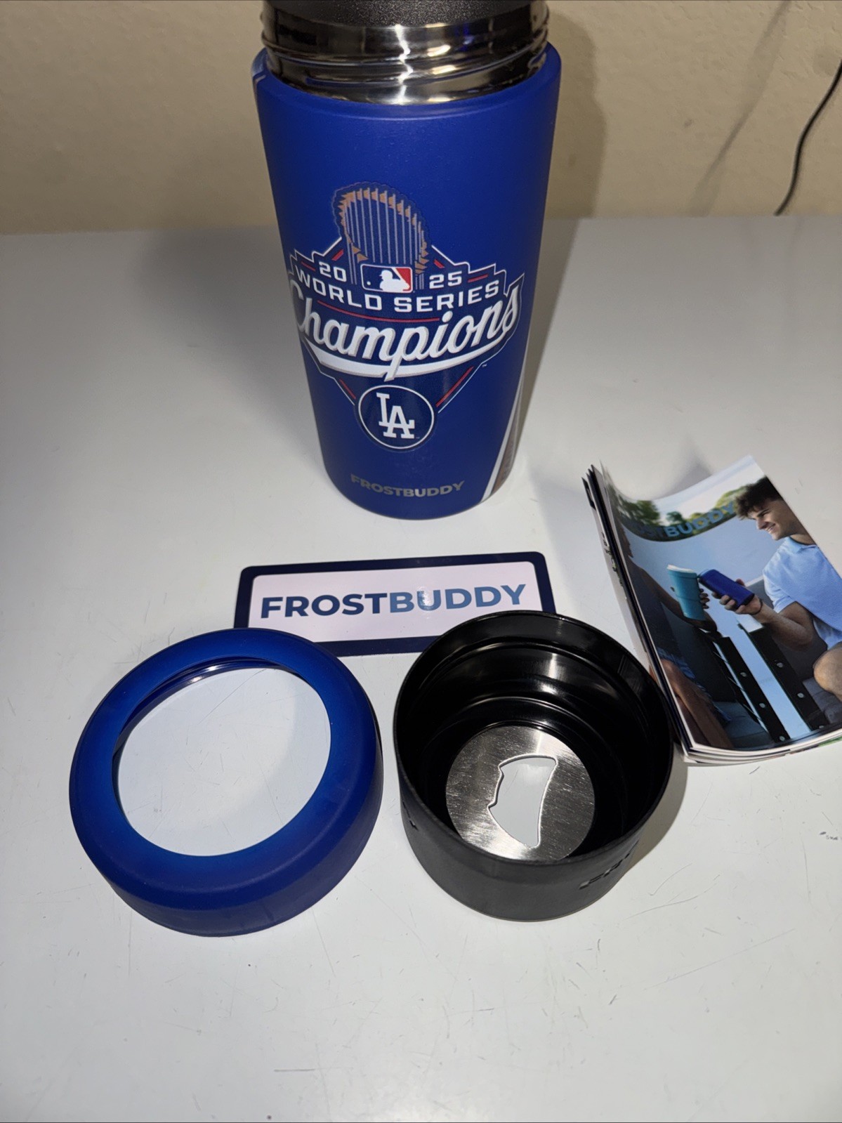 Los Angeles Dodgers Gameday Univeral Frost Buddy 2025 World Series Champions