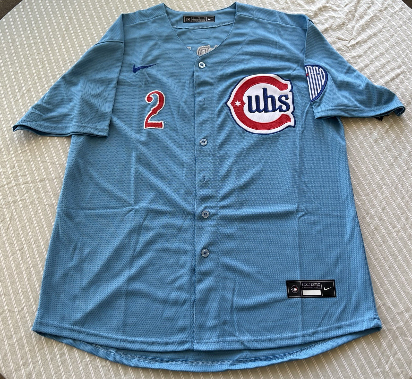 NEW Pete Crow-Armstrong/Bregman Chicago Cubs Jersey! SHIPS SAME DAY!