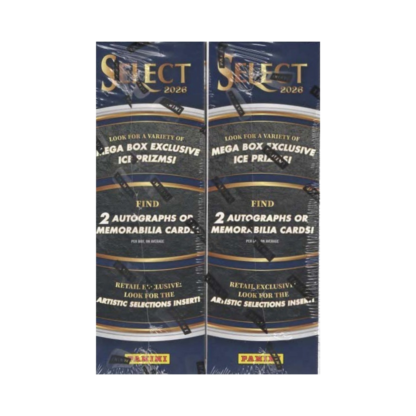 2026 Panini Select NASCAR Racing 40ct Mega Box | New & Sealed | Volume Discount