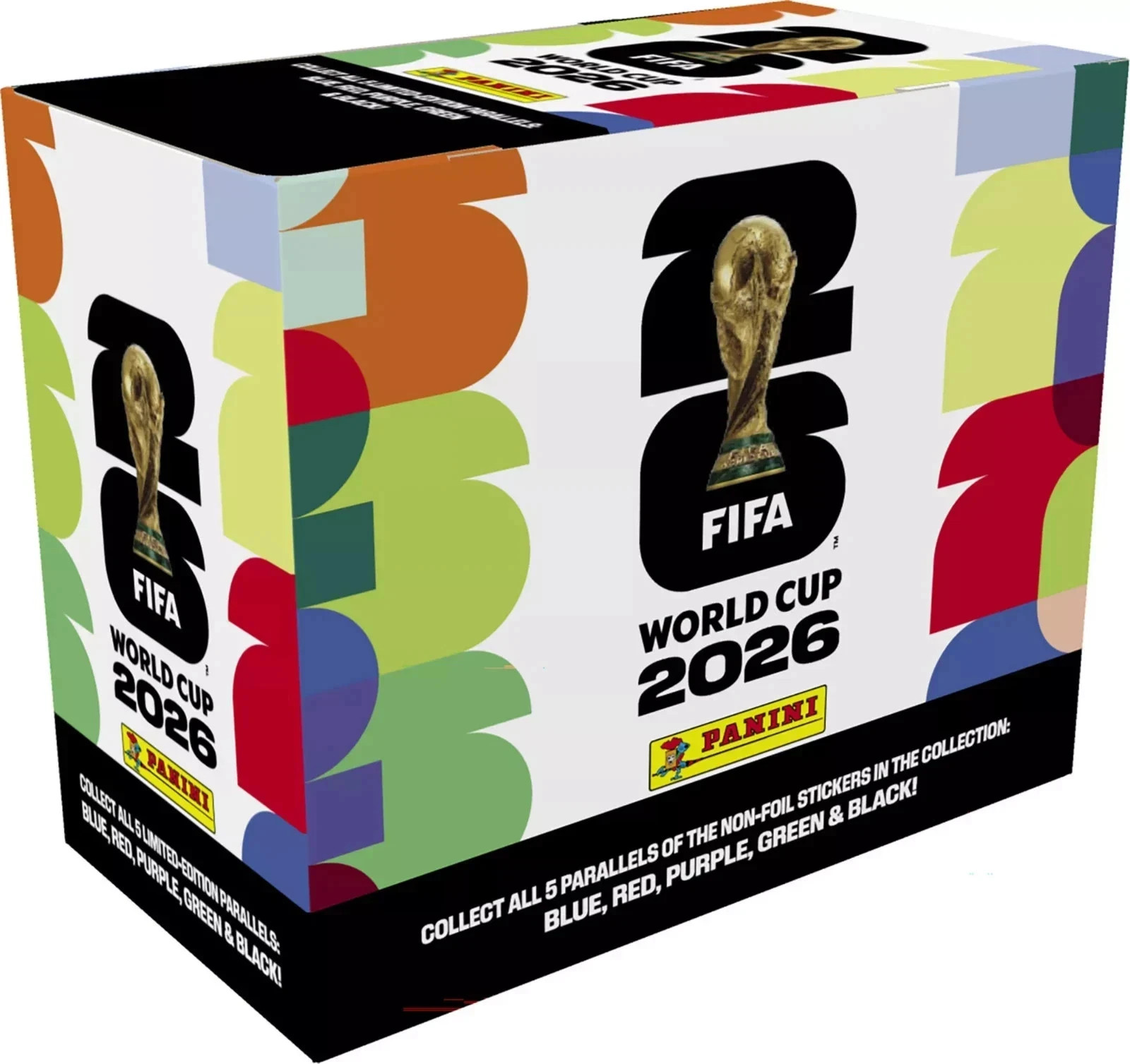 FIFA World Cup 2026 Official Sticker Collection – 50 Pack Box US