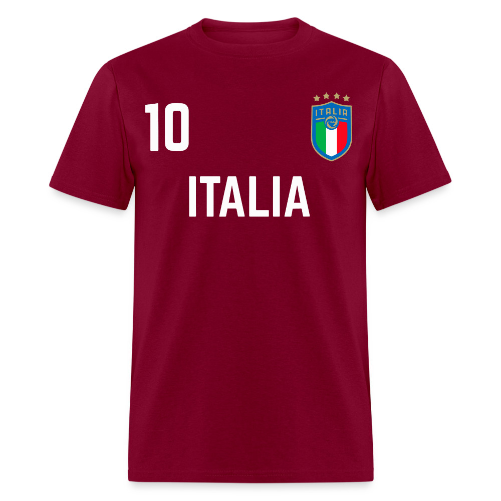 Soccer Italy #10 shirt Italia fans support Football T-shirt